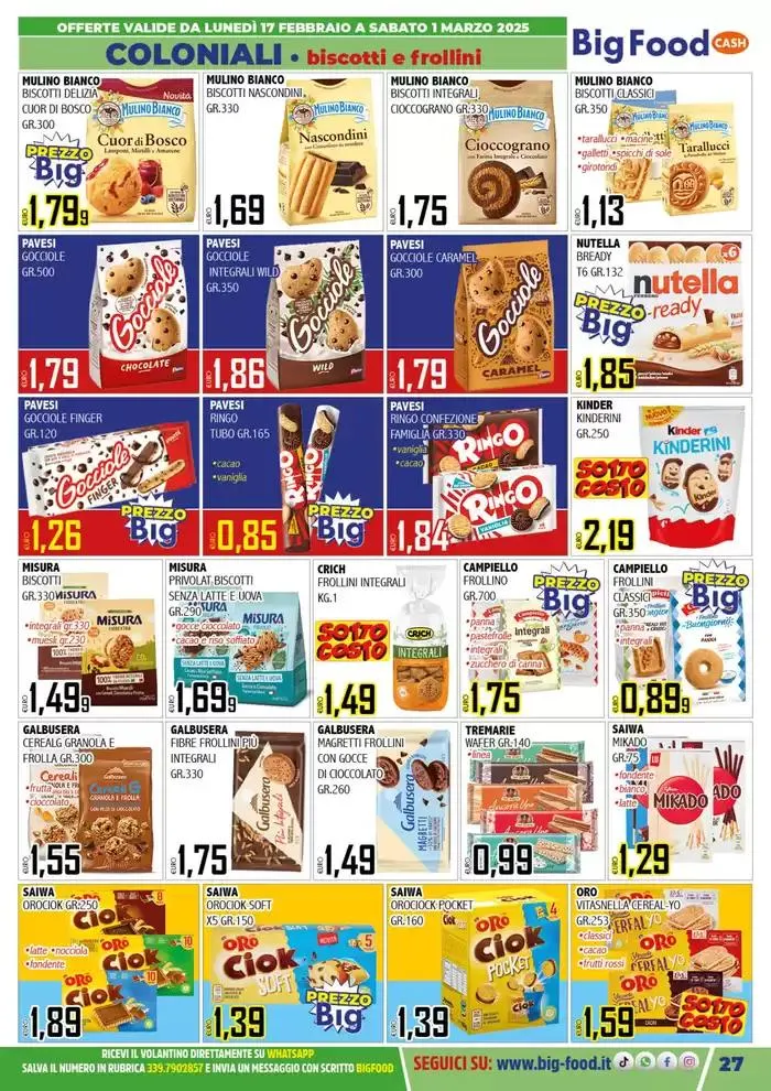 Non scherziamo con la convenienza da 17 febbraio a 1 marzo di 2025 - Pagina del volantino 27