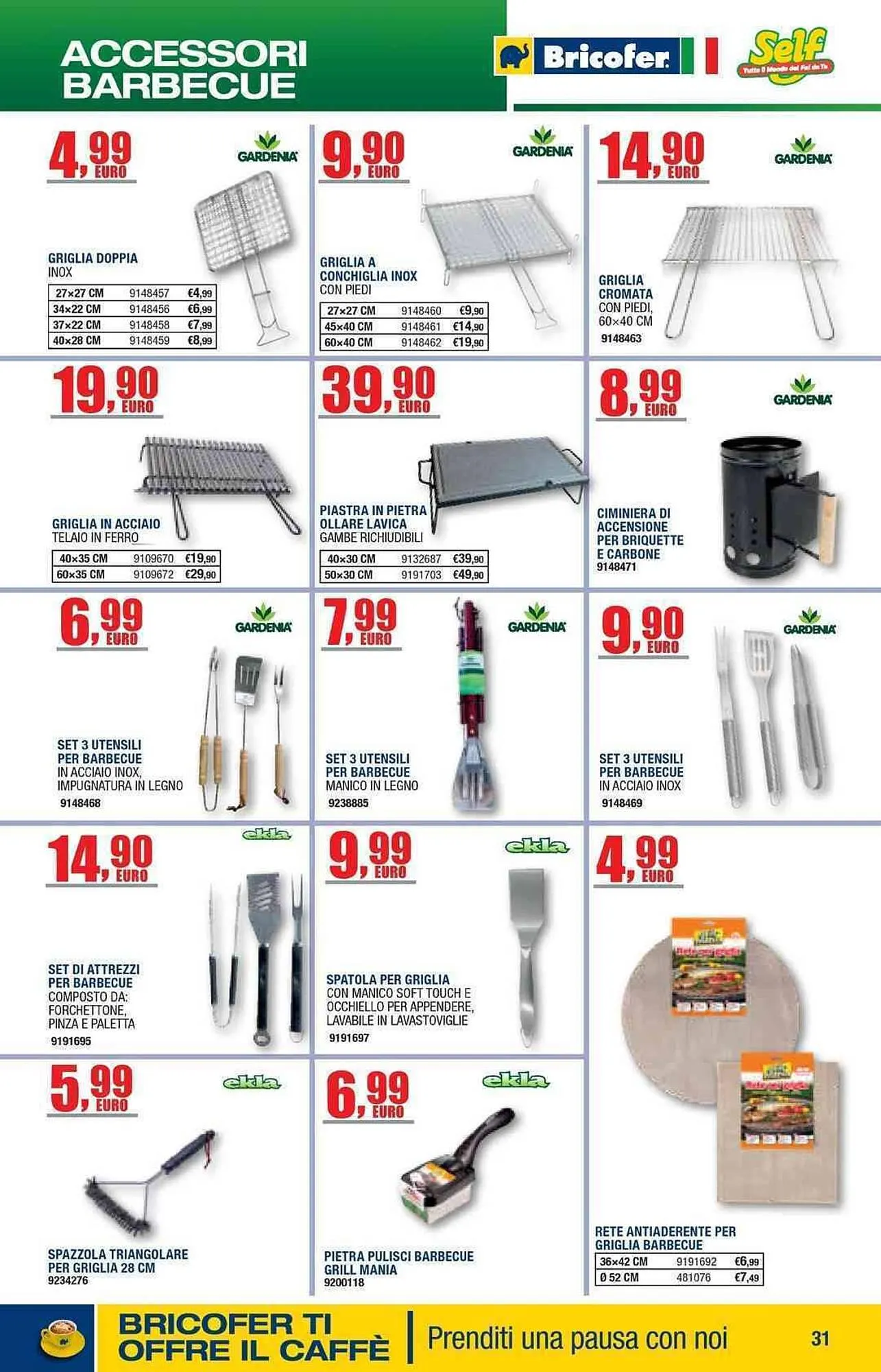 Volantino Bricofer da 24 marzo a 31 agosto di 2026 - Pagina del volantino 31