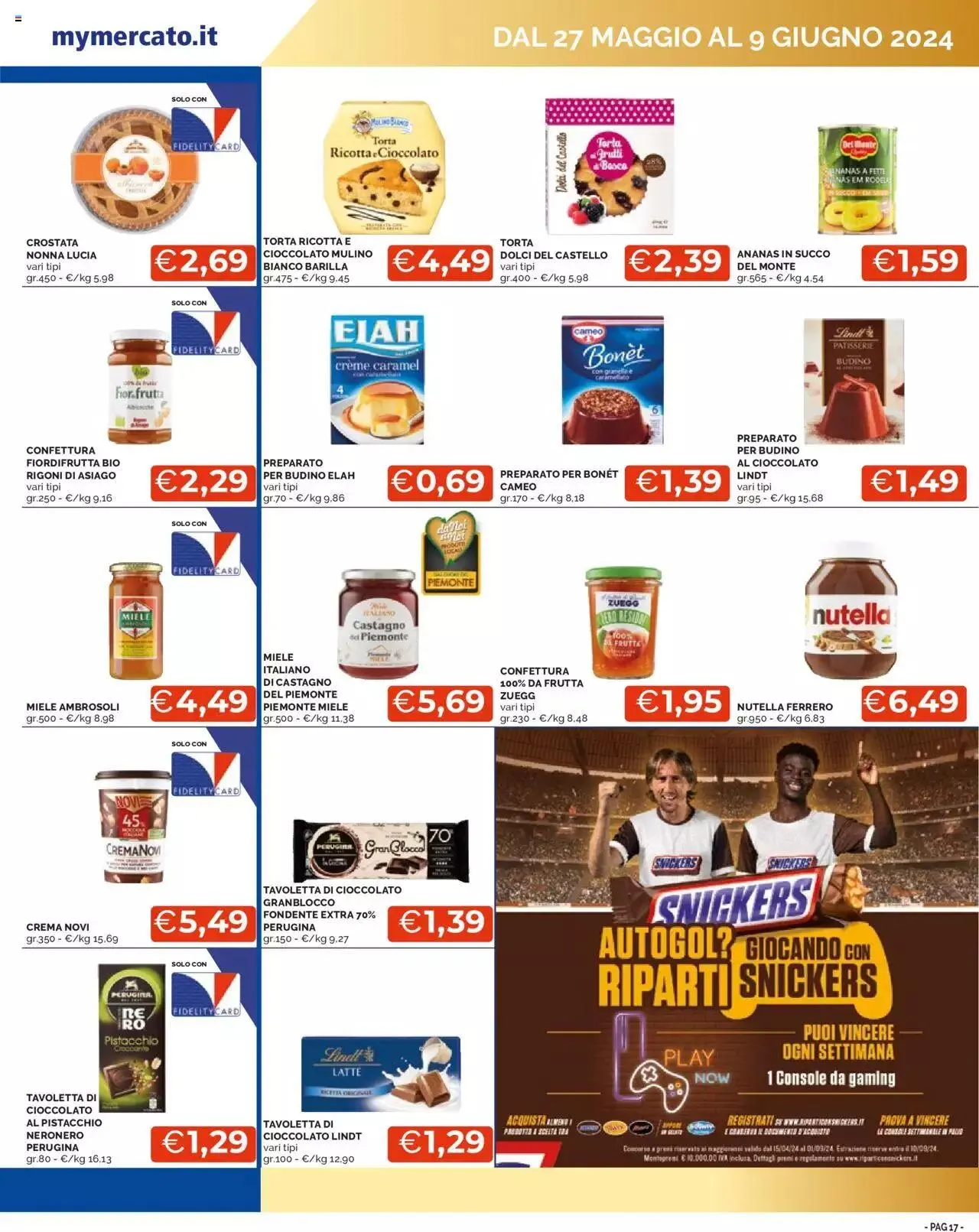 Volantino Mercatò da 27 maggio a 9 giugno di 2024 - Pagina del volantino 17