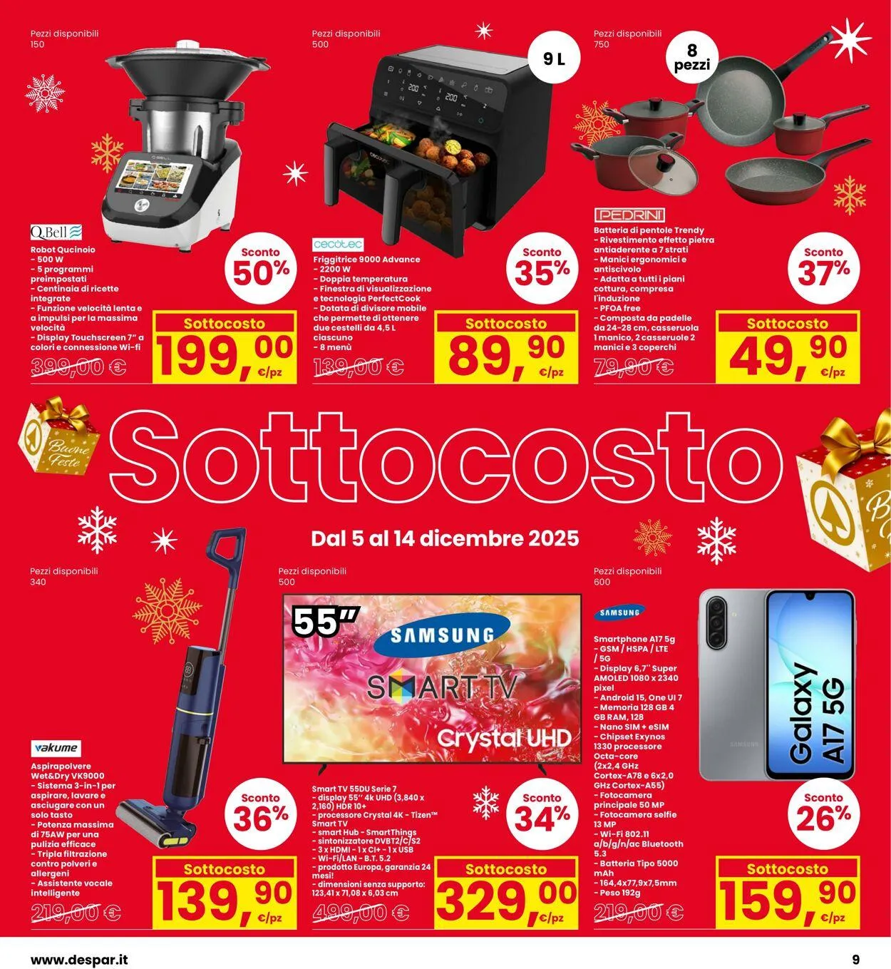 Interspar Volantino attuale da 5 dicembre a 14 dicembre di 2025 - Pagina del volantino 9