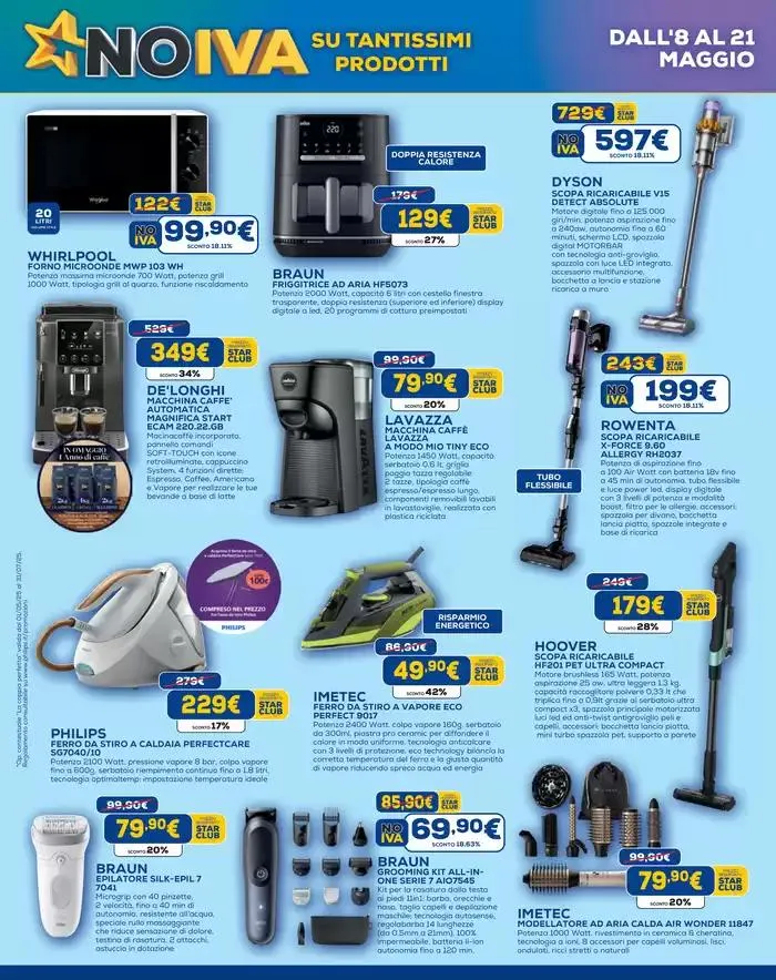 No IVA su tantissimi prodotti da 8 maggio a 21 maggio di 2025 - Pagina del volantino 17