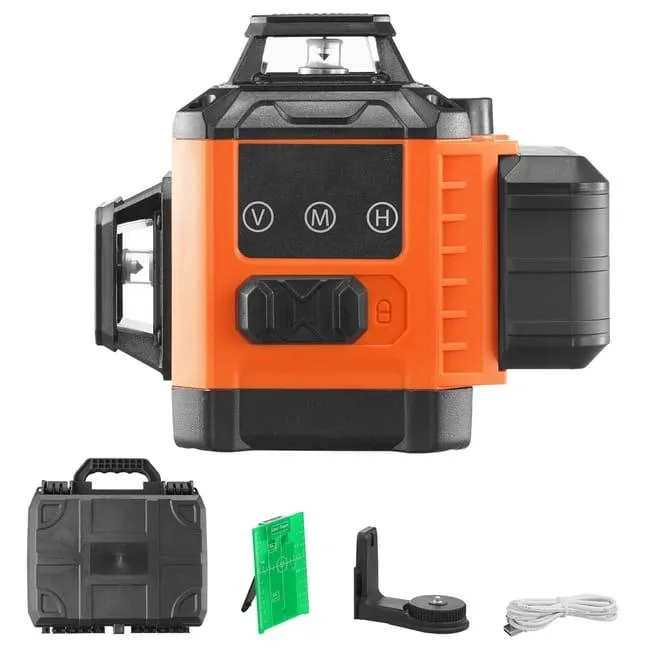 Livella laser 100 piedi,SucceBuy linea incrociata verde,autolivellante,alta precisione