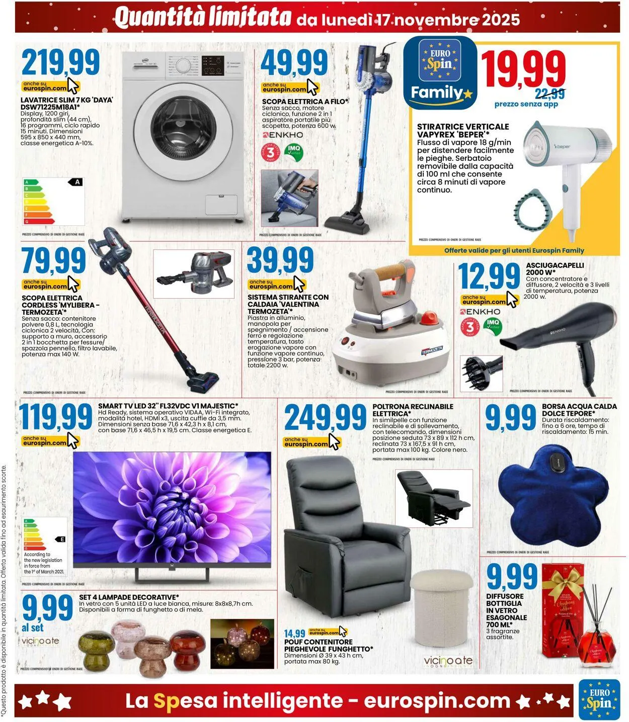 EURO Spin Volantino attuale da 17 novembre a 26 novembre di 2025 - Pagina del volantino 15