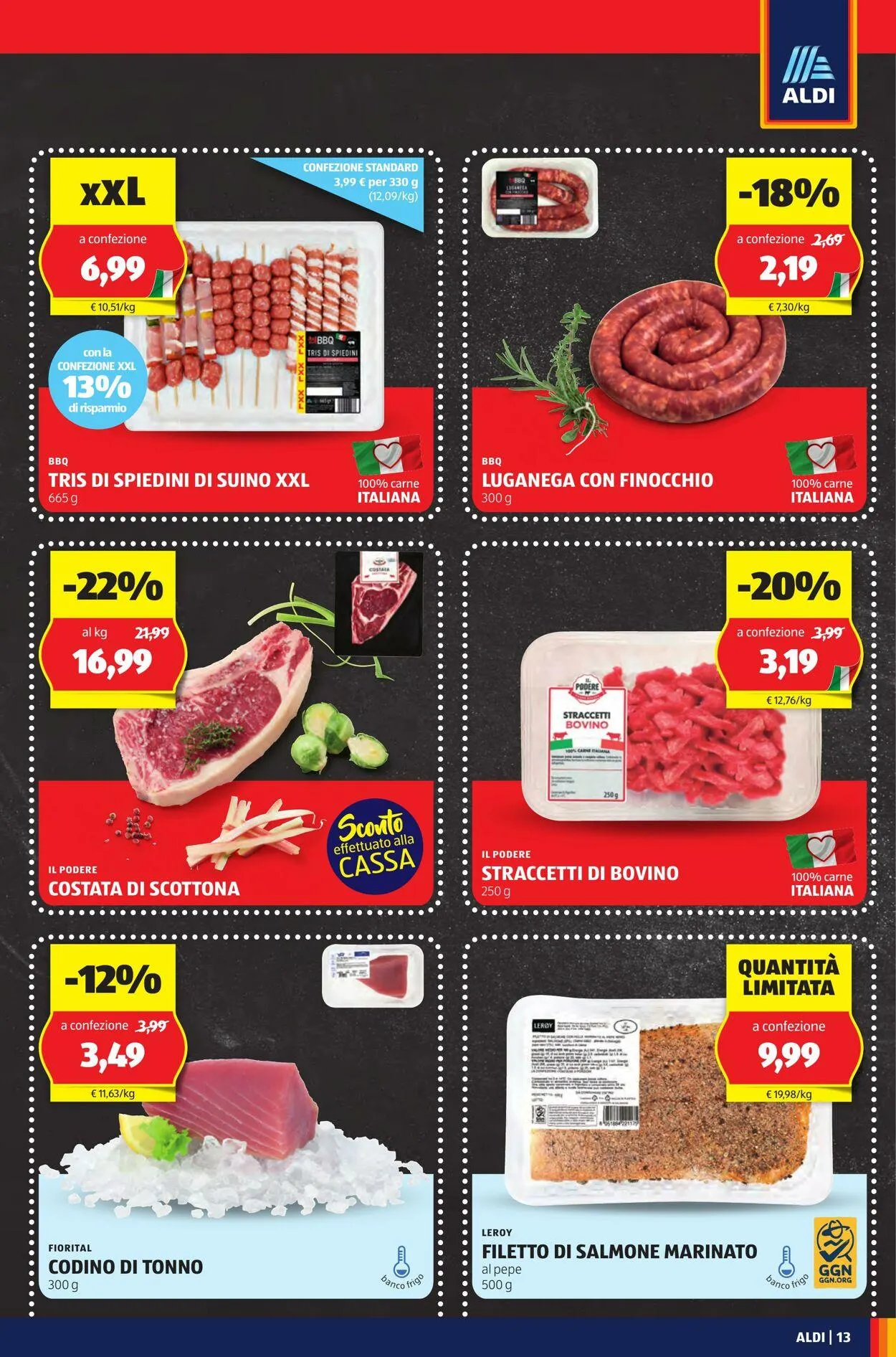 Aldi Volantino attuale da 9 giugno a 15 giugno di 2025 - Pagina del volantino 13