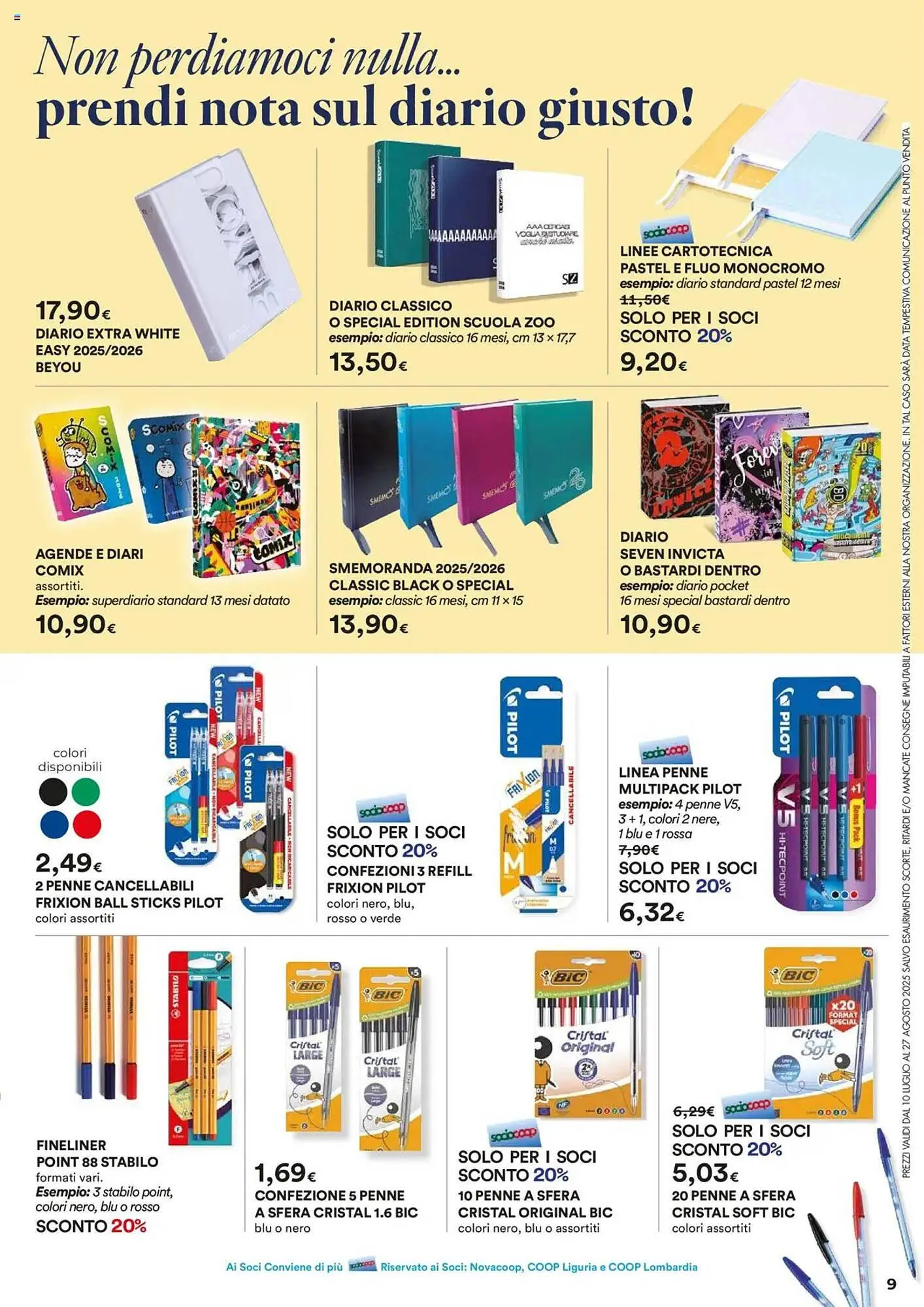 Volantino Ipercoop da 10 luglio a 27 agosto di 2025 - Pagina del volantino 9