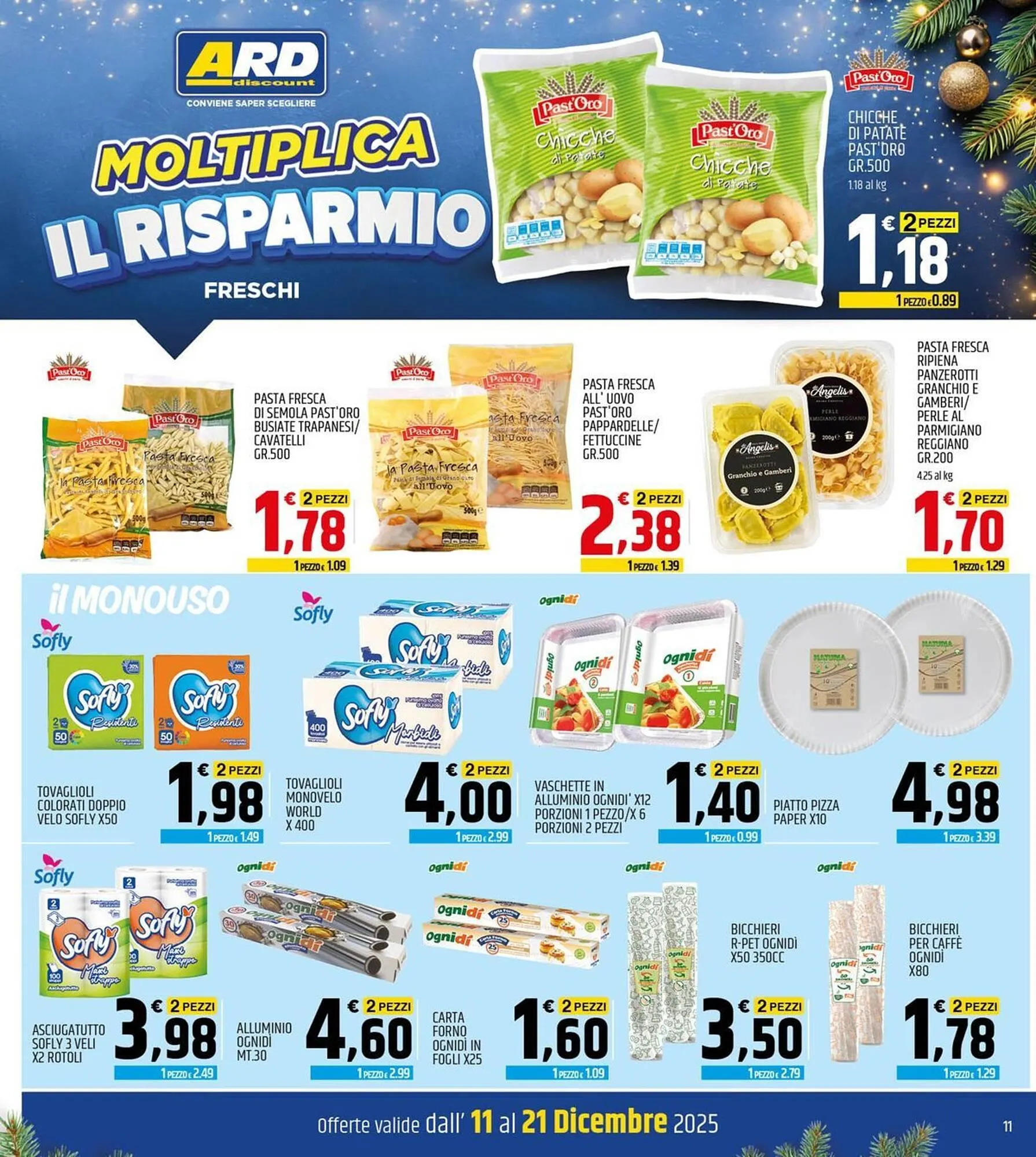 Volantino Ard Discount da 11 dicembre a 21 dicembre di 2025 - Pagina del volantino 11