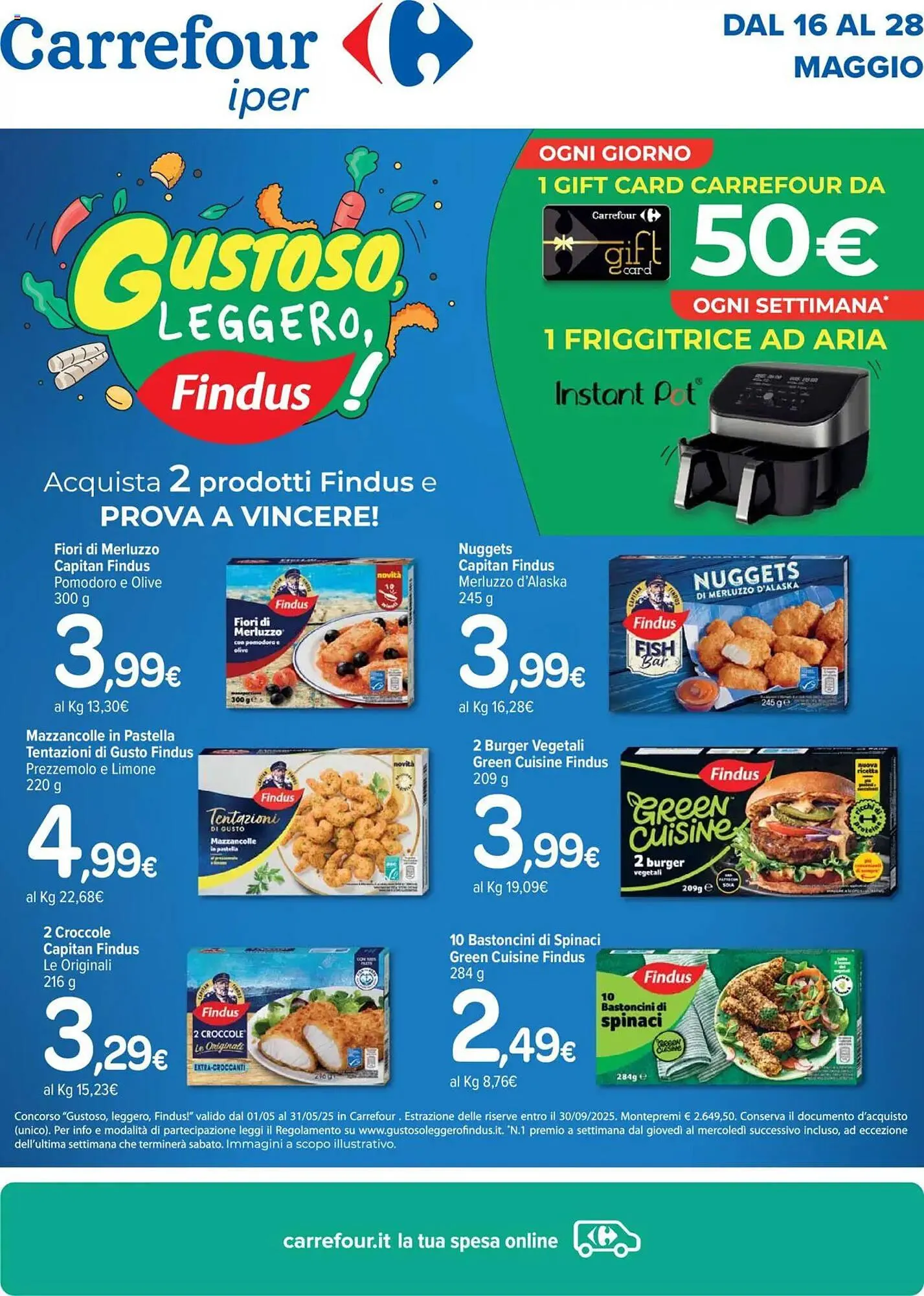 Volantino Carrefour Iper da 16 maggio a 28 maggio di 2025 - Pagina del volantino 1
