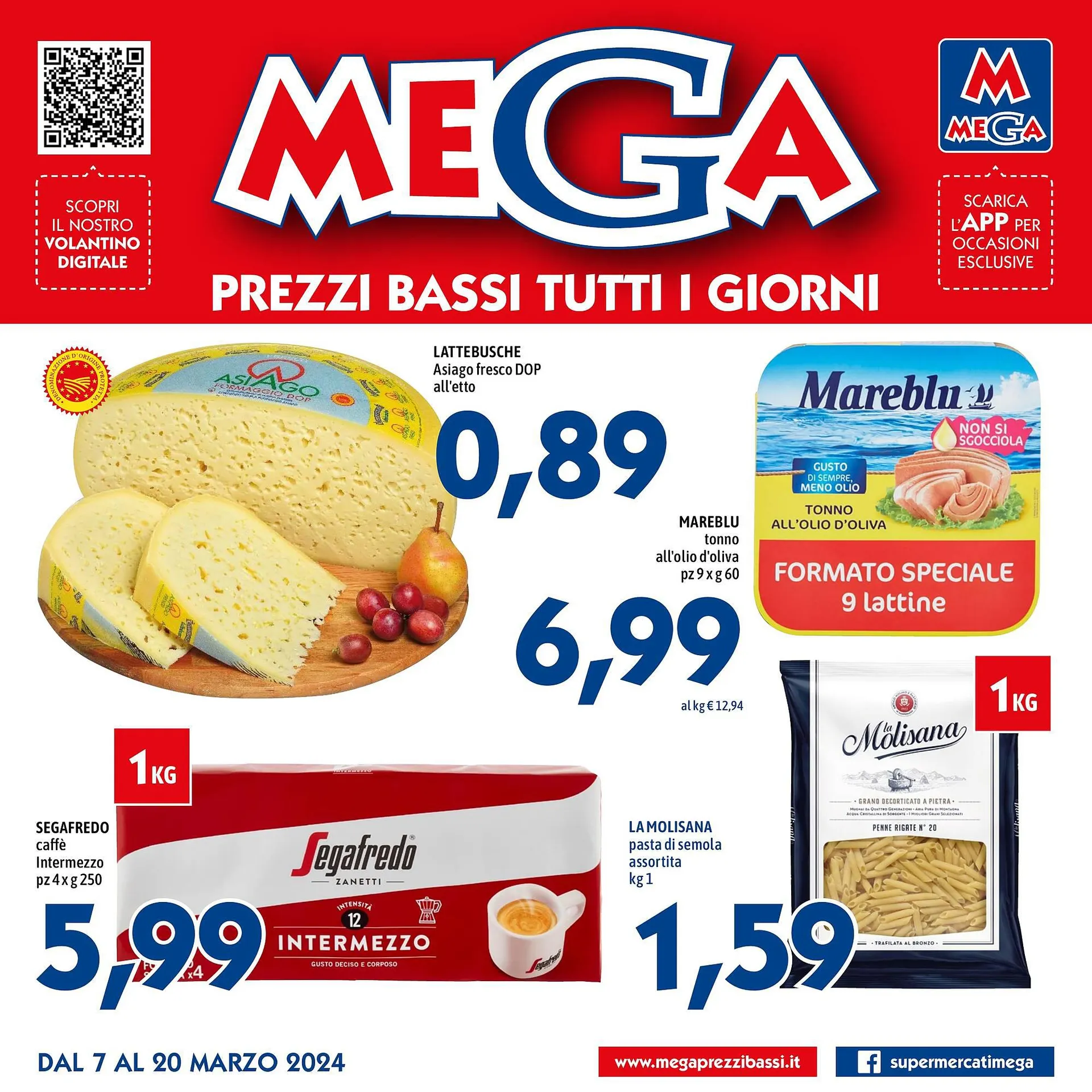 Volantino MEGA da 7 marzo a 20 marzo di 2024 - Pagina del volantino 1