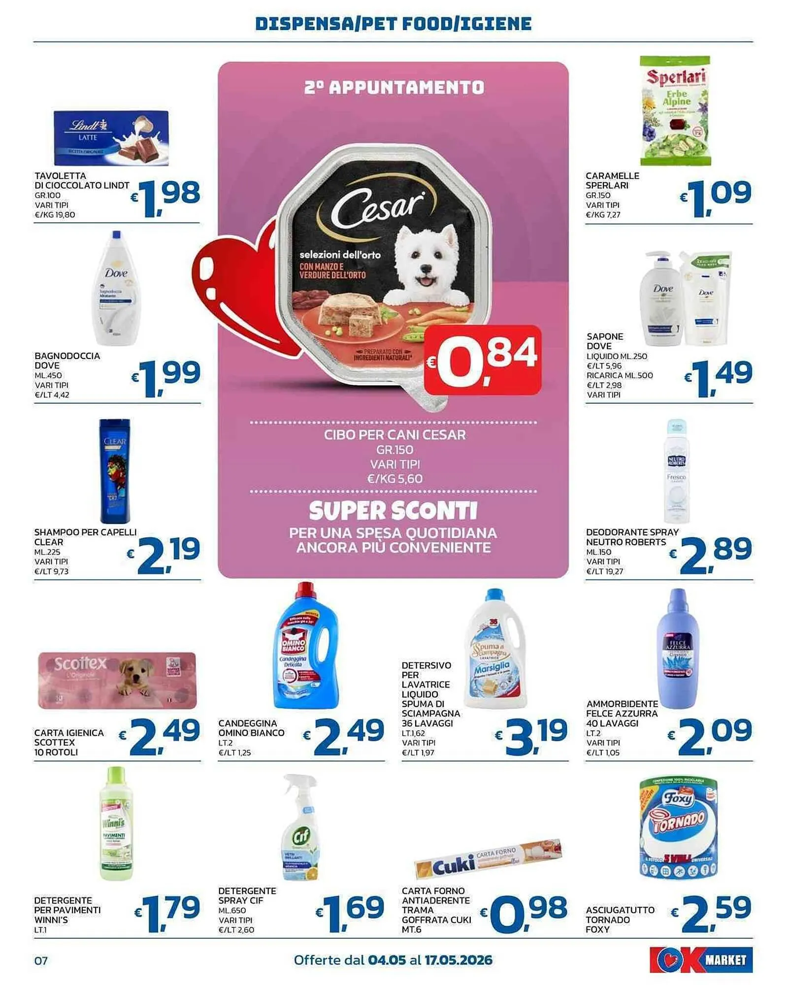 Volantino Ok Market da 4 maggio a 17 maggio di 2026 - Pagina del volantino 7