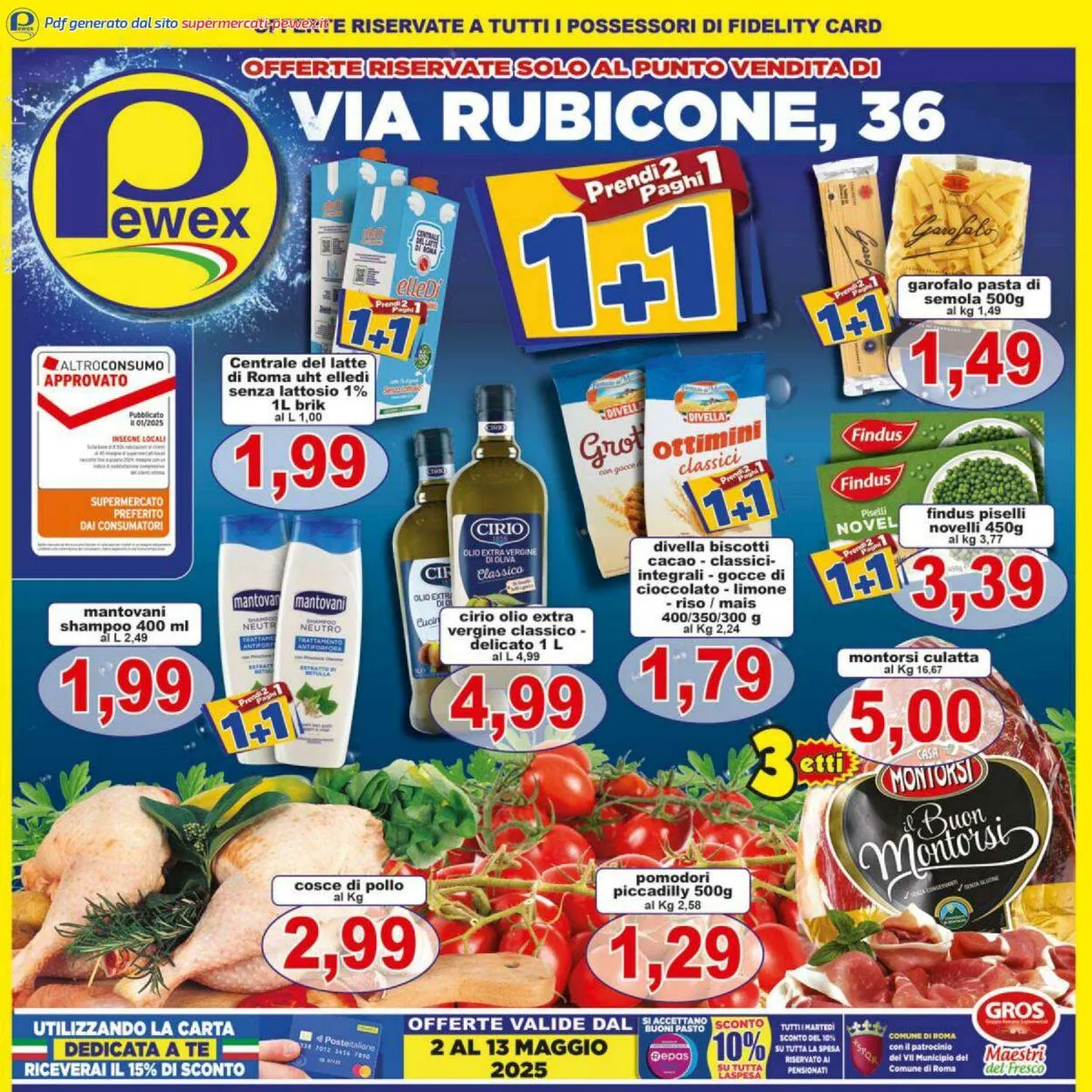 Pewex Volantino attuale da 27 maggio a 10 giugno di 2025 - Pagina del volantino 1