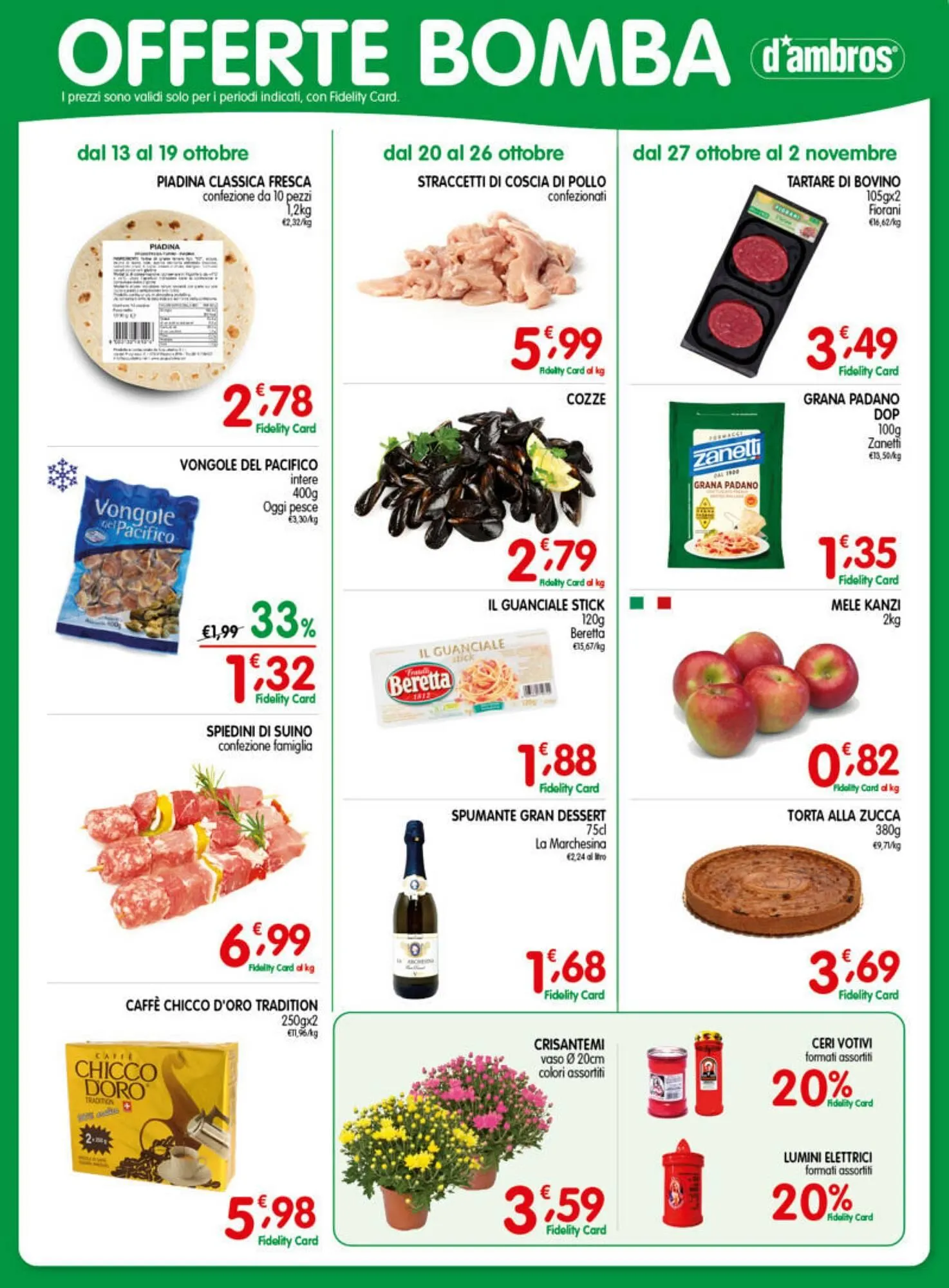 Volantino D'Ambros da 13 ottobre a 2 novembre di 2025 - Pagina del volantino 12