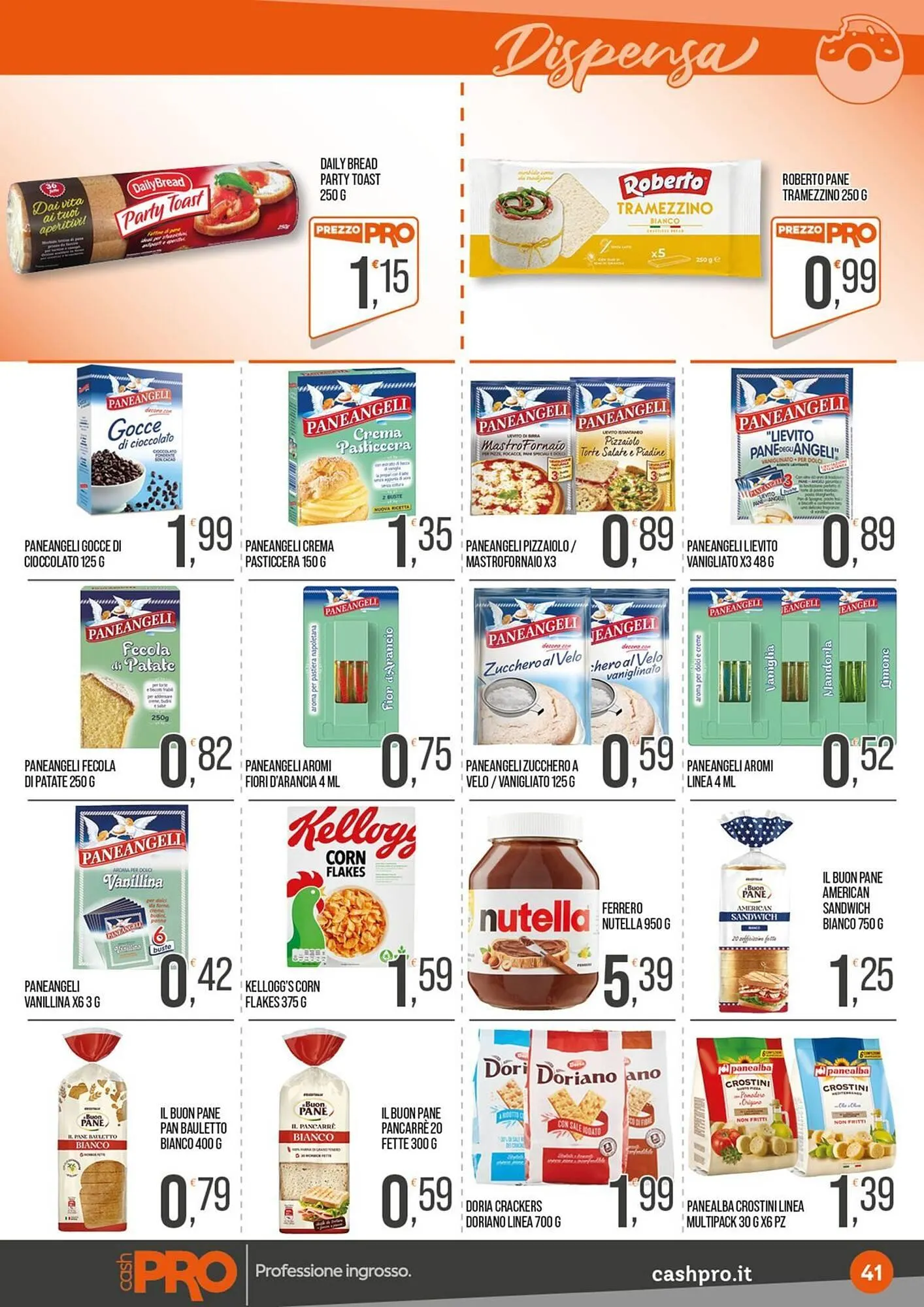 Volantino Cash pro da 15 dicembre a 24 dicembre di 2025 - Pagina del volantino 41