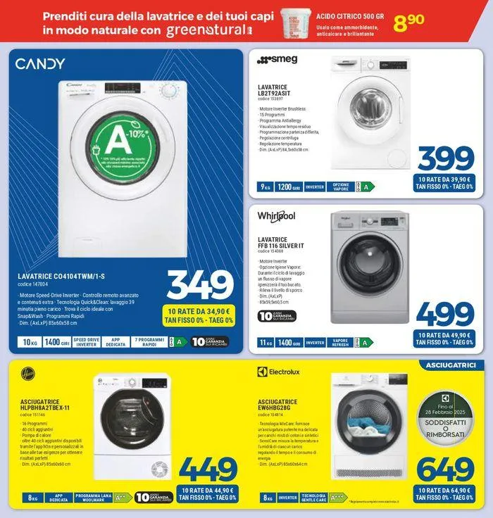 Approfitta del vero tasso zero % da 20 settembre a 17 ottobre di 2024 - Pagina del volantino 2