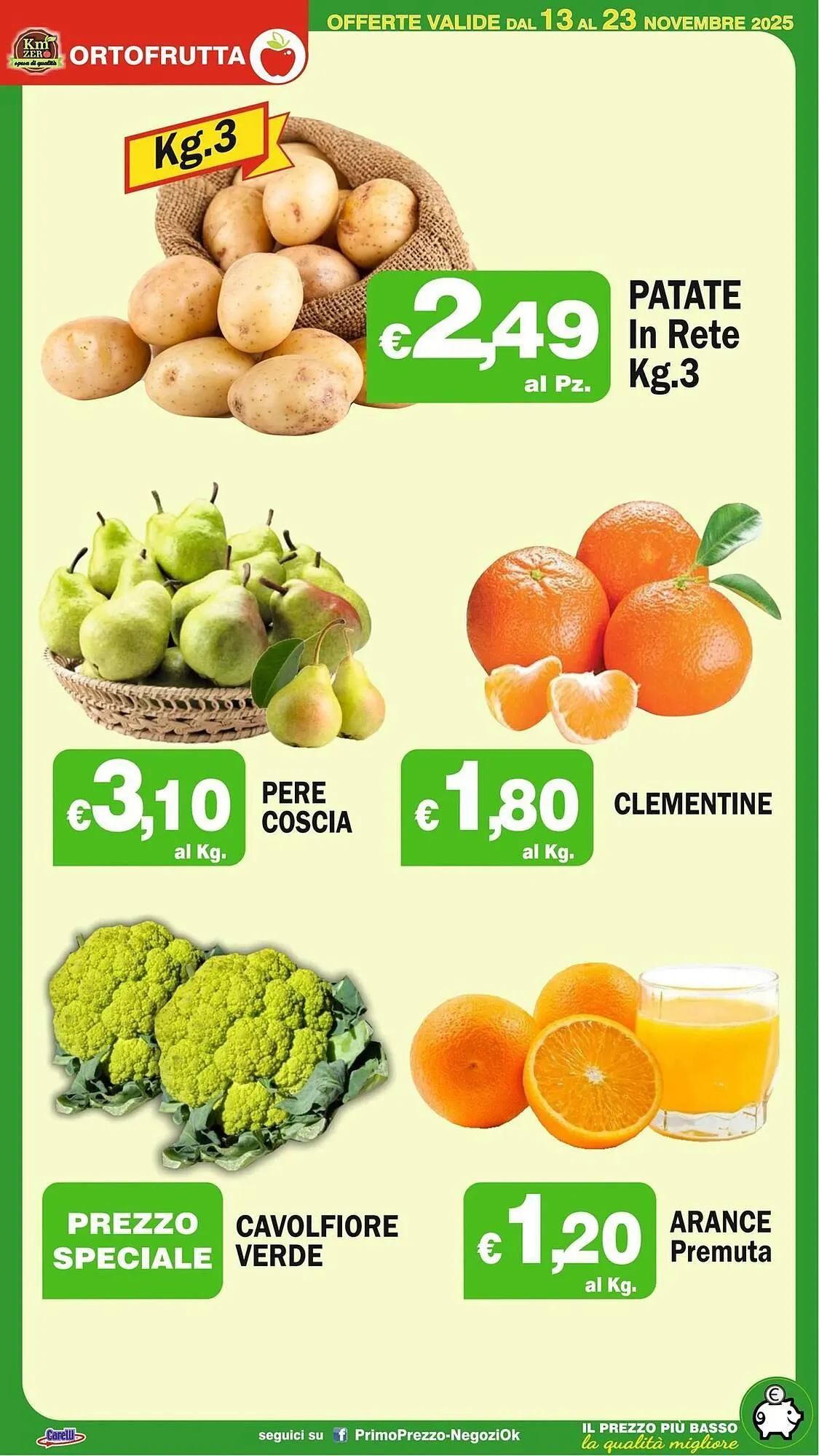 Volantino Primo Prezzo da 13 novembre a 23 novembre di 2025 - Pagina del volantino 32