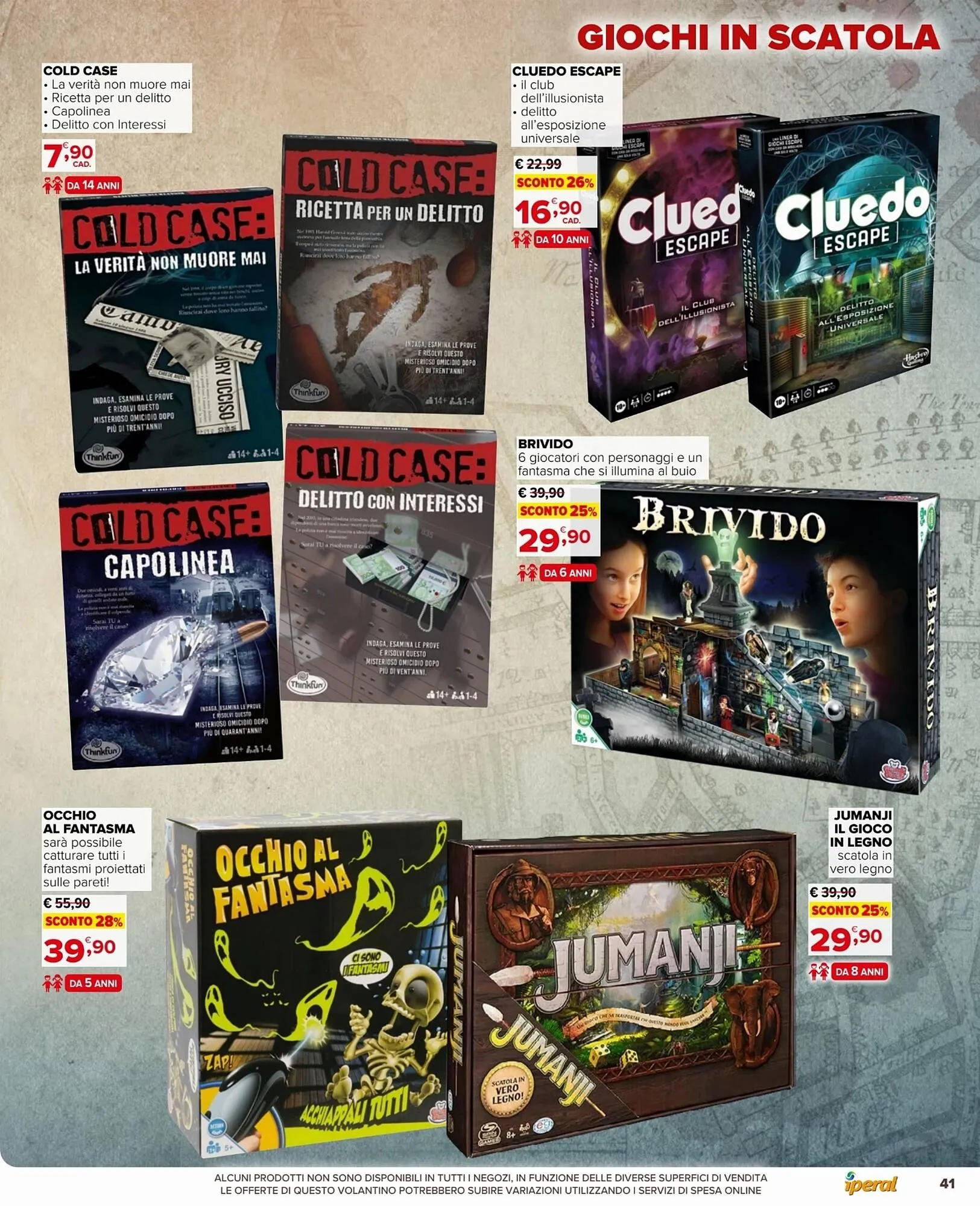 Volantino Iperal da 29 ottobre a 24 dicembre di 2025 - Pagina del volantino 41