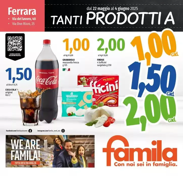Tanti prodotti a 1,00 1,50 2,00 da 22 maggio a 4 giugno di 2025 - Pagina del volantino 1