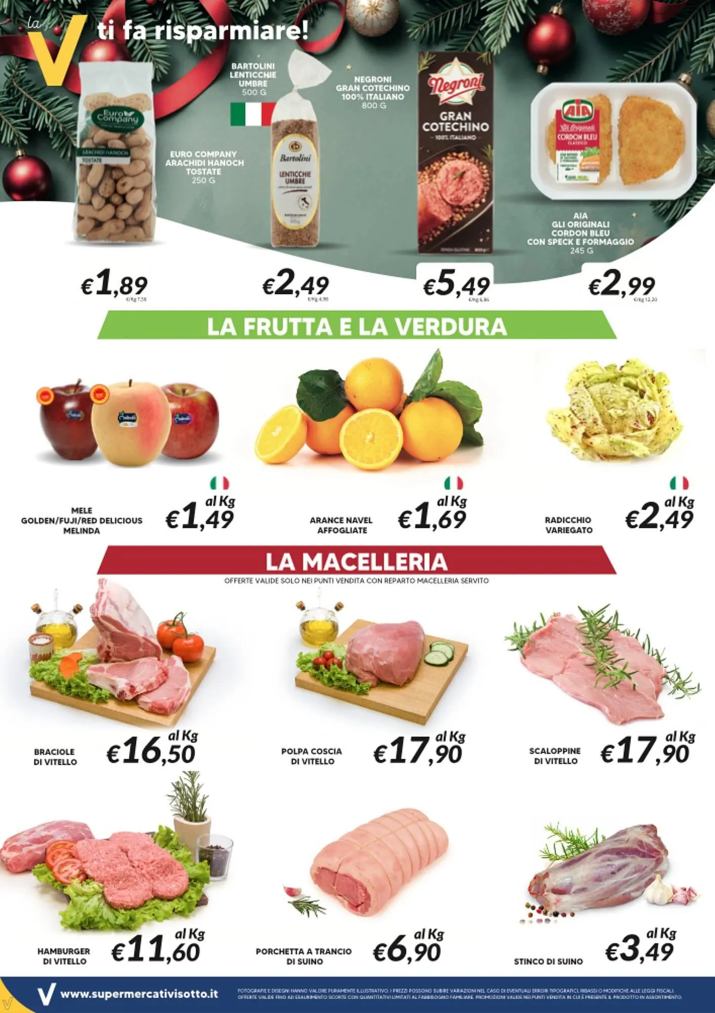 Volantino Supermercati Visotto da 1 dicembre a 14 dicembre di 2025 - Pagina del volantino 2