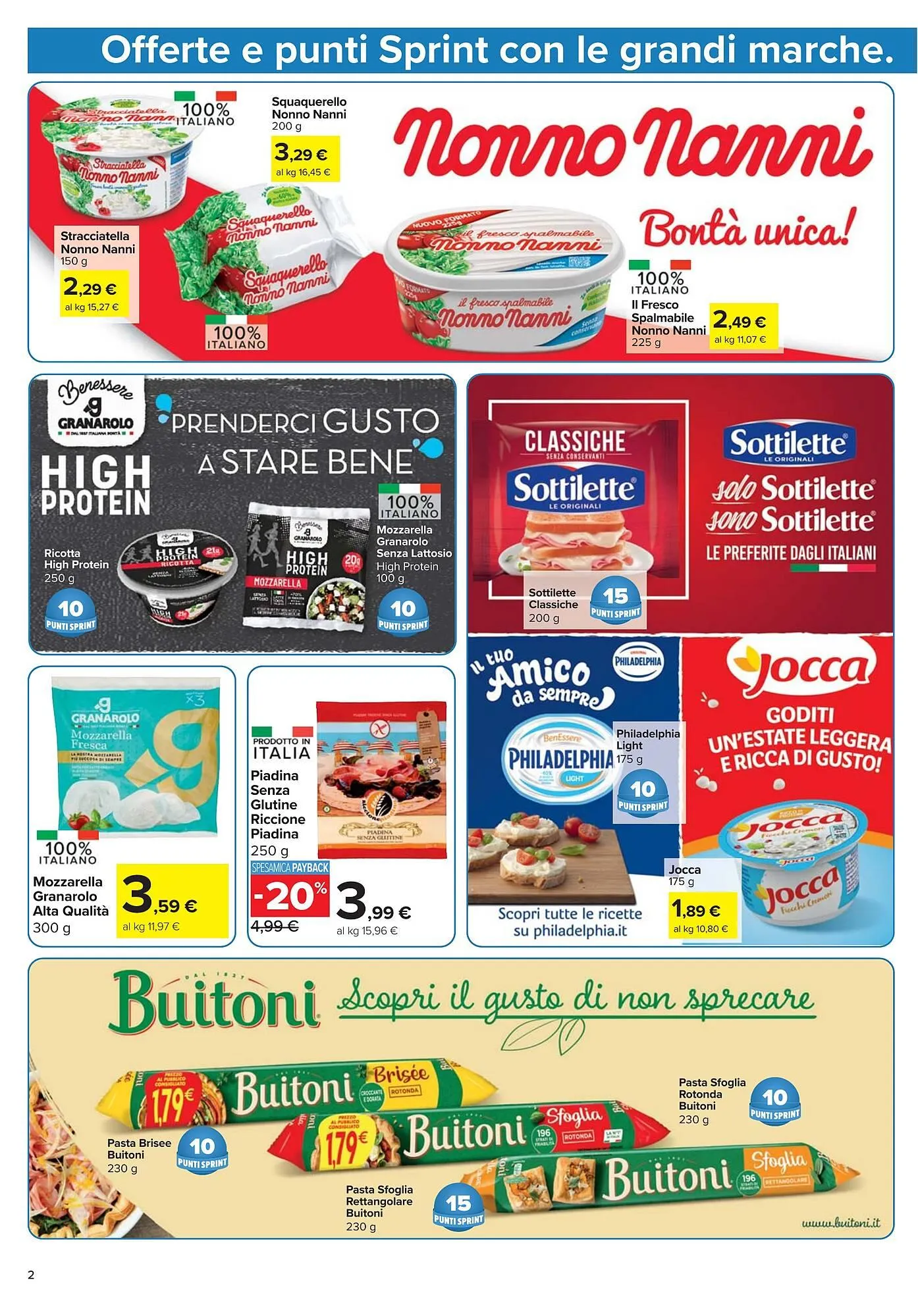 Volantino Carrefour Market da 24 luglio a 6 agosto di 2025 - Pagina del volantino 2