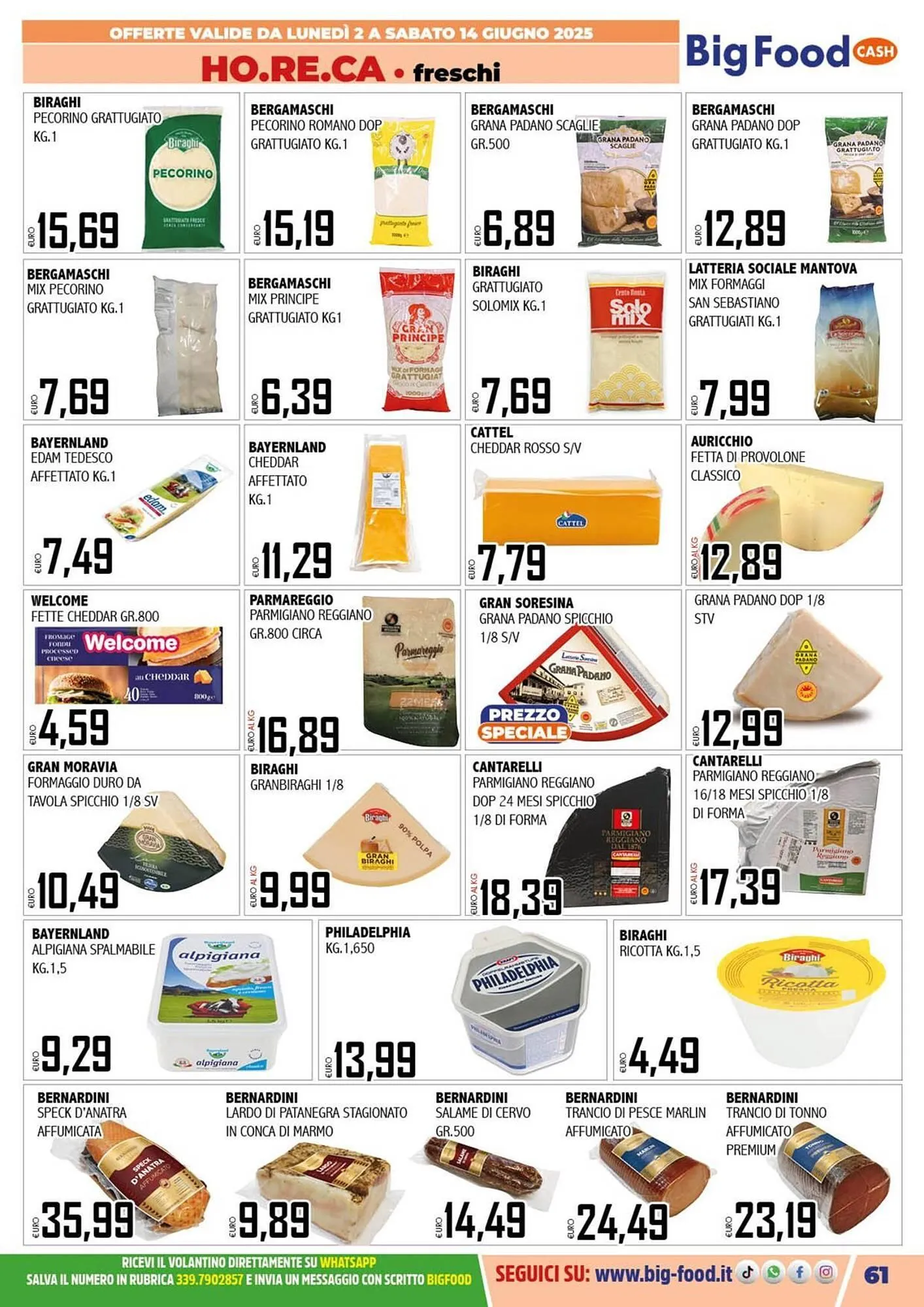 Volantino Big Food da 2 giugno a 14 giugno di 2025 - Pagina del volantino 61
