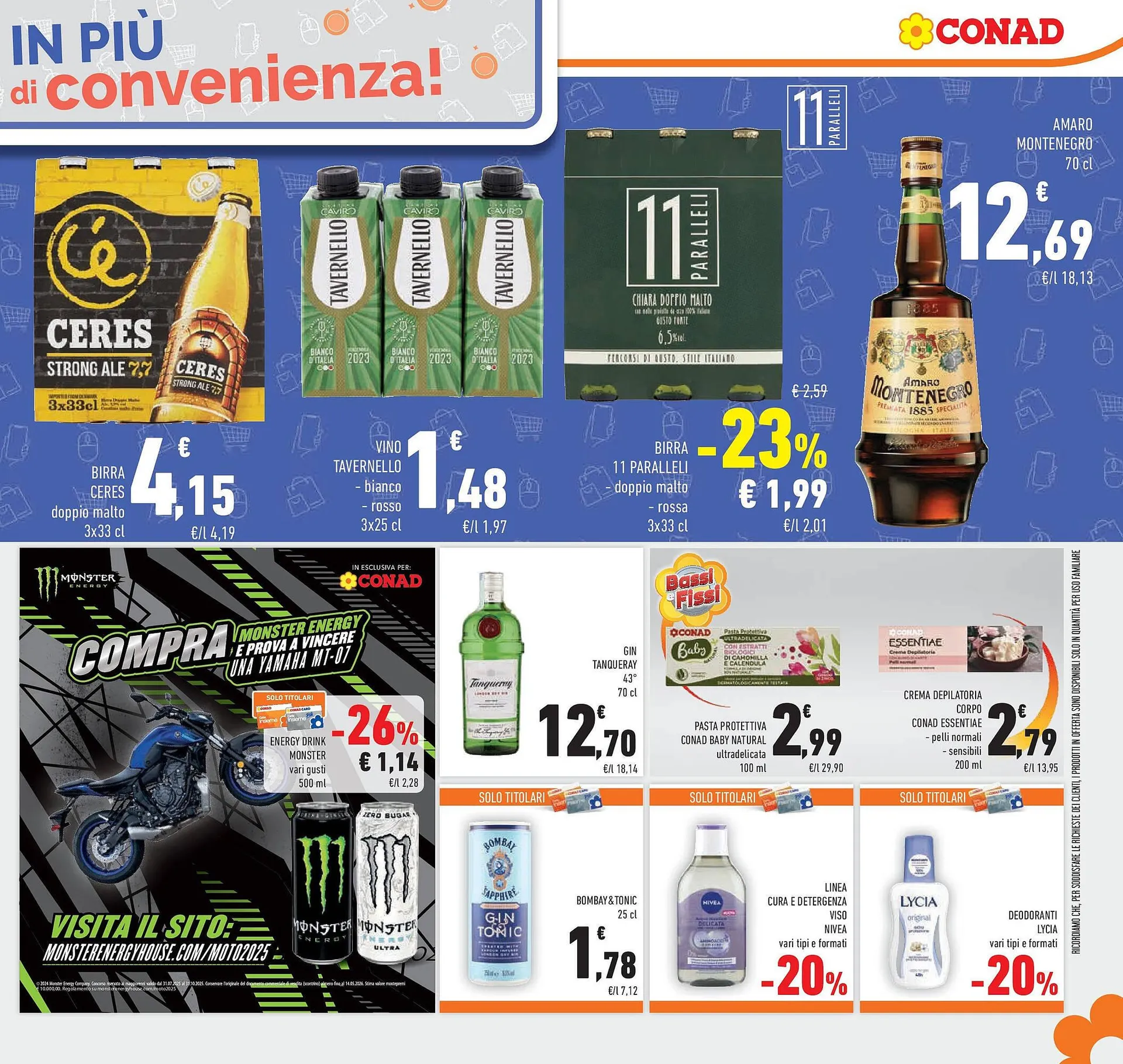 Volantino Conad da 29 luglio a 12 agosto di 2025 - Pagina del volantino 17