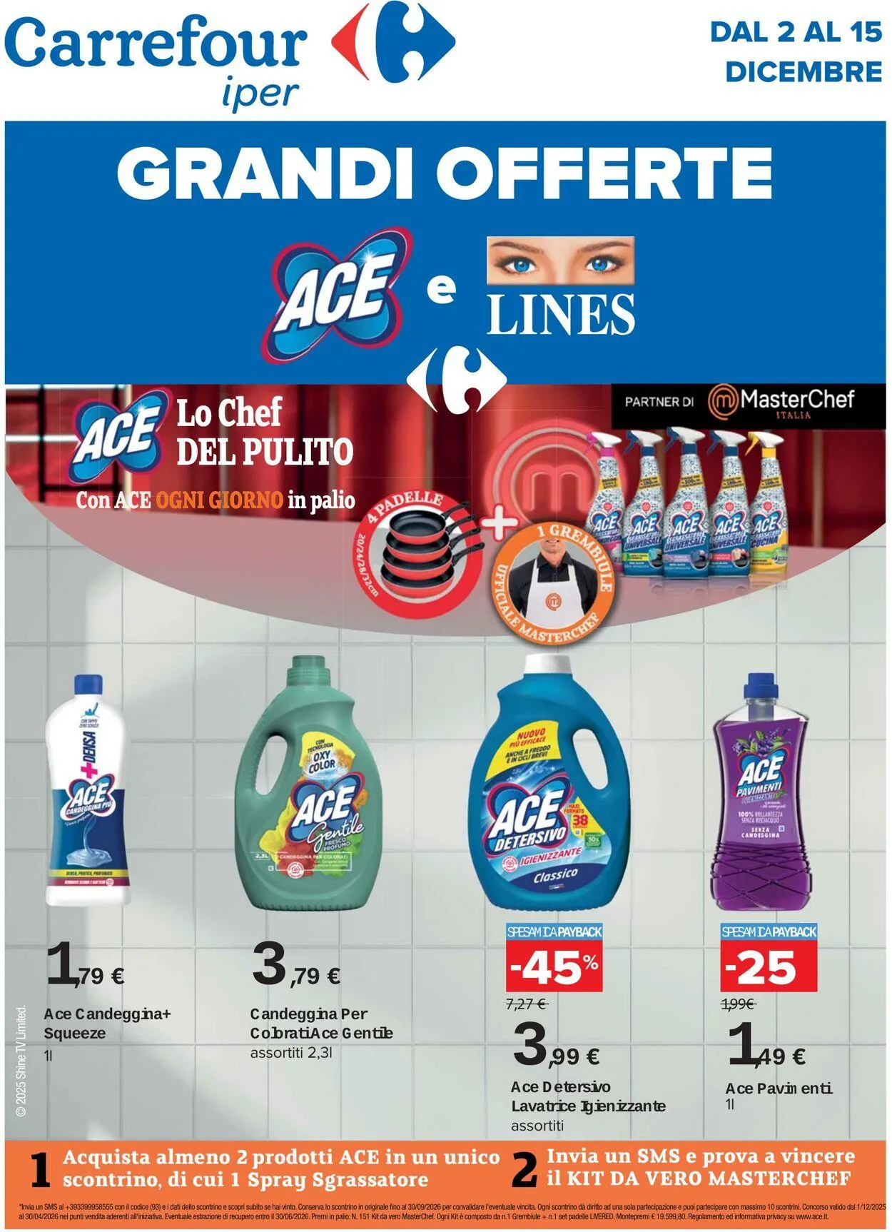 Carrefour Volantino attuale da 2 dicembre a 15 dicembre di 2025 - Pagina del volantino 1