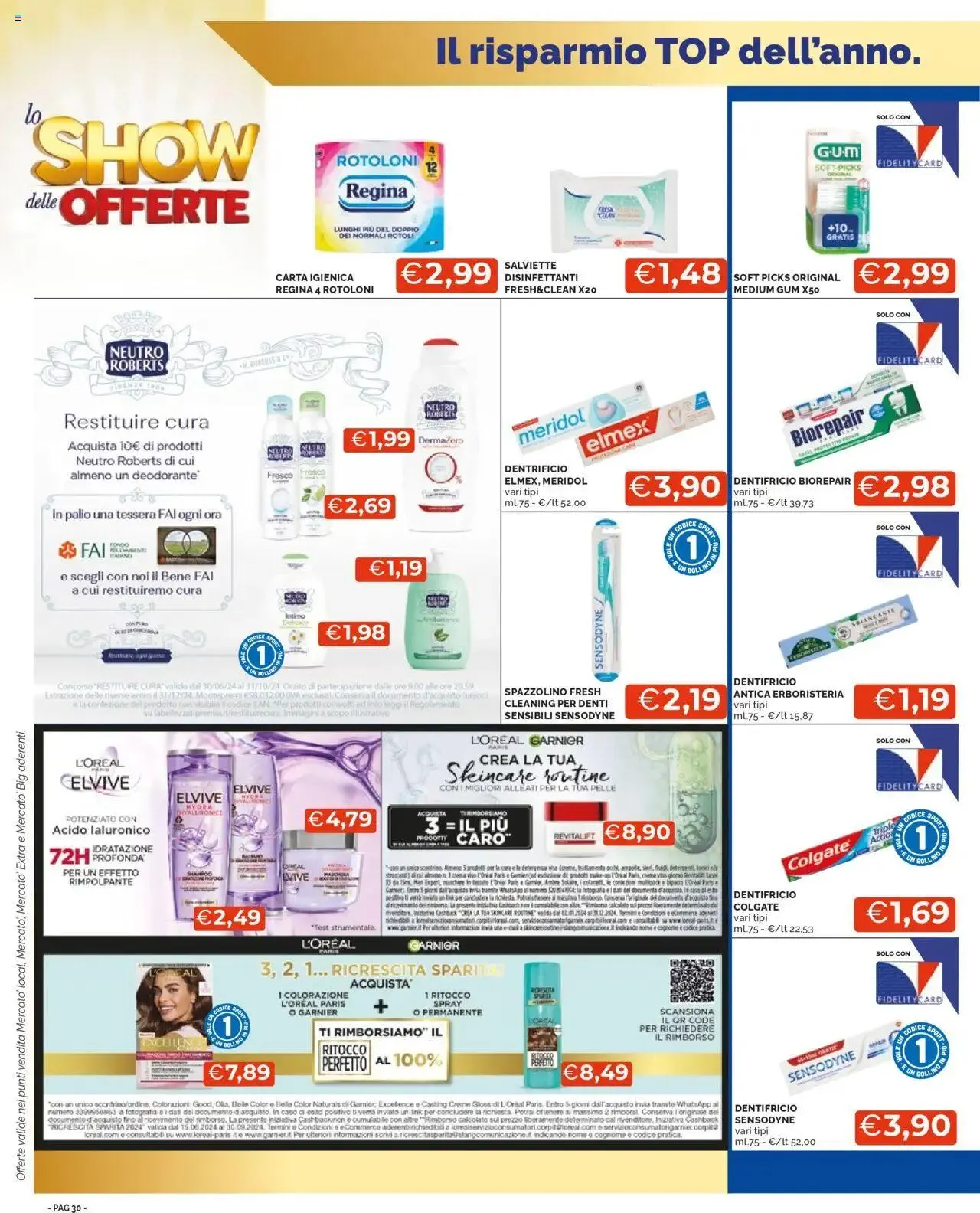 Volantino Mercatò da 5 settembre a 18 settembre di 2024 - Pagina del volantino 30