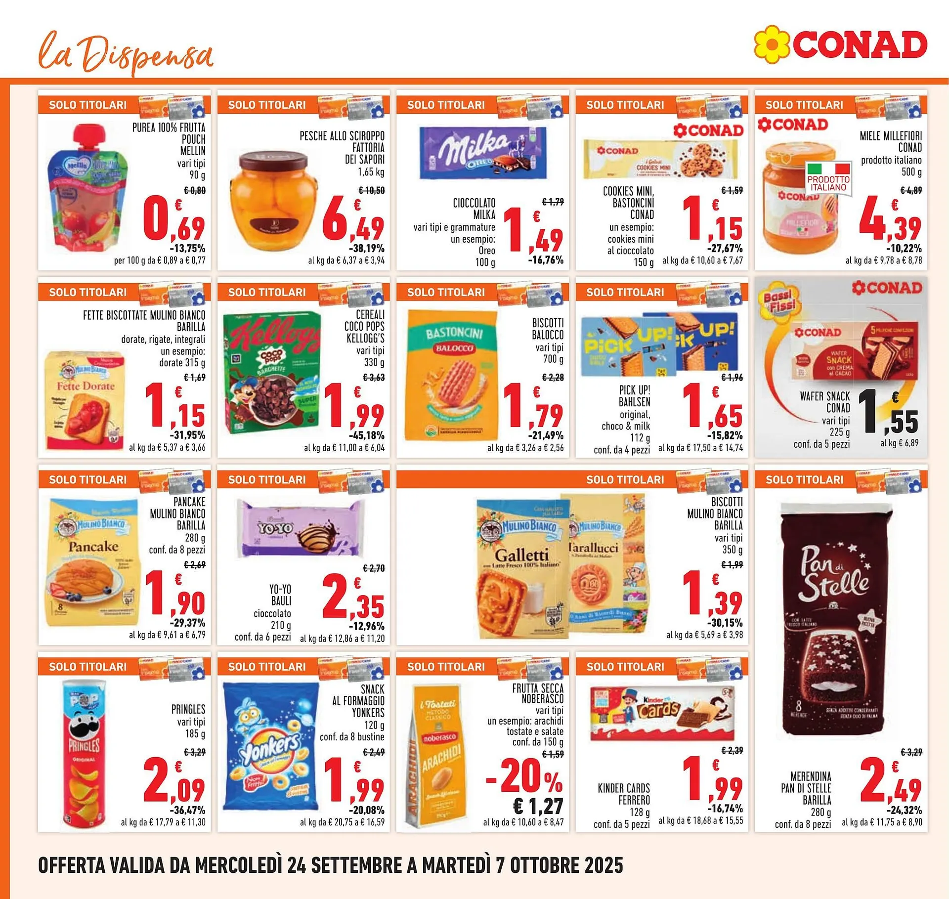 Volantino Conad da 24 settembre a 7 ottobre di 2025 - Pagina del volantino 16
