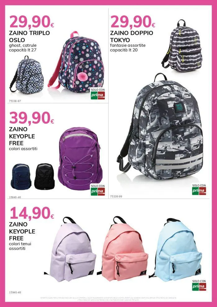 Comincia la scuola da 3 settembre a 14 settembre di 2024 - Pagina del volantino 3