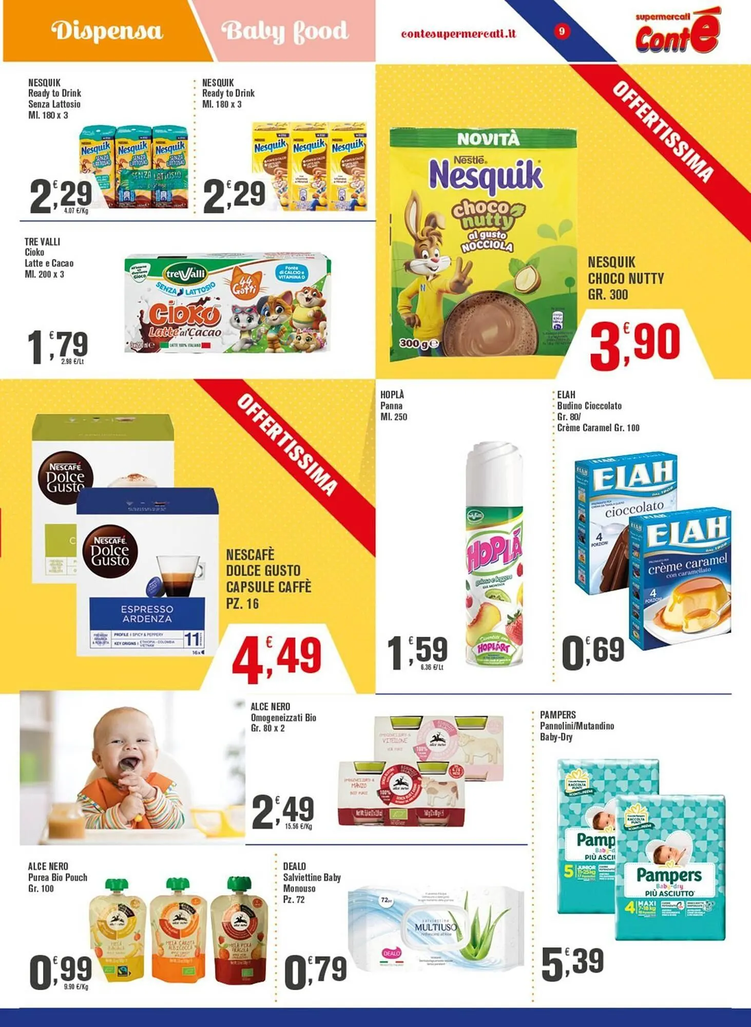 Volantino Conté Supermercati da 30 giugno a 9 luglio di 2025 - Pagina del volantino 9