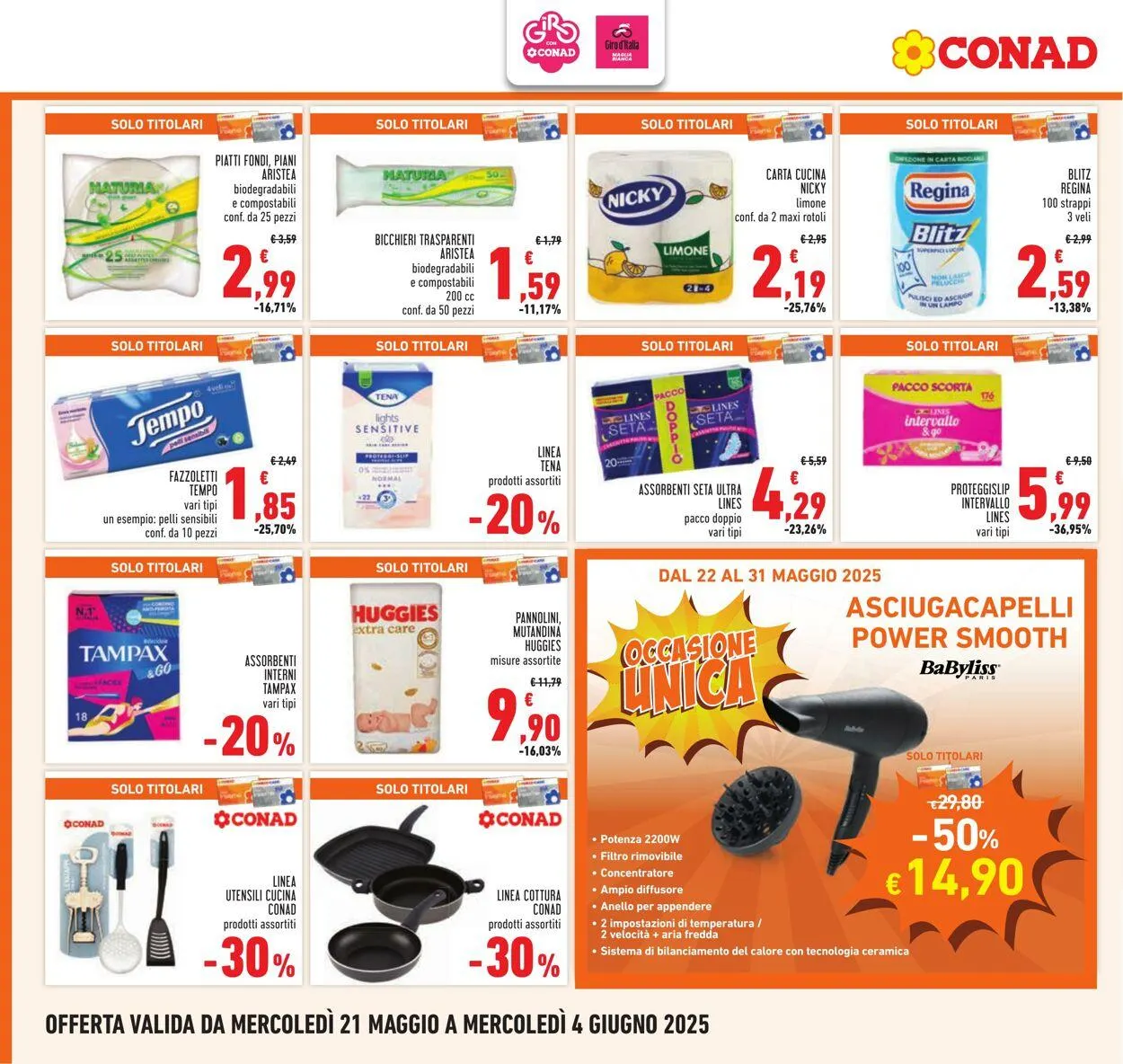 Conad - Roma Volantino attuale da 21 maggio a 4 giugno di 2025 - Pagina del volantino 26
