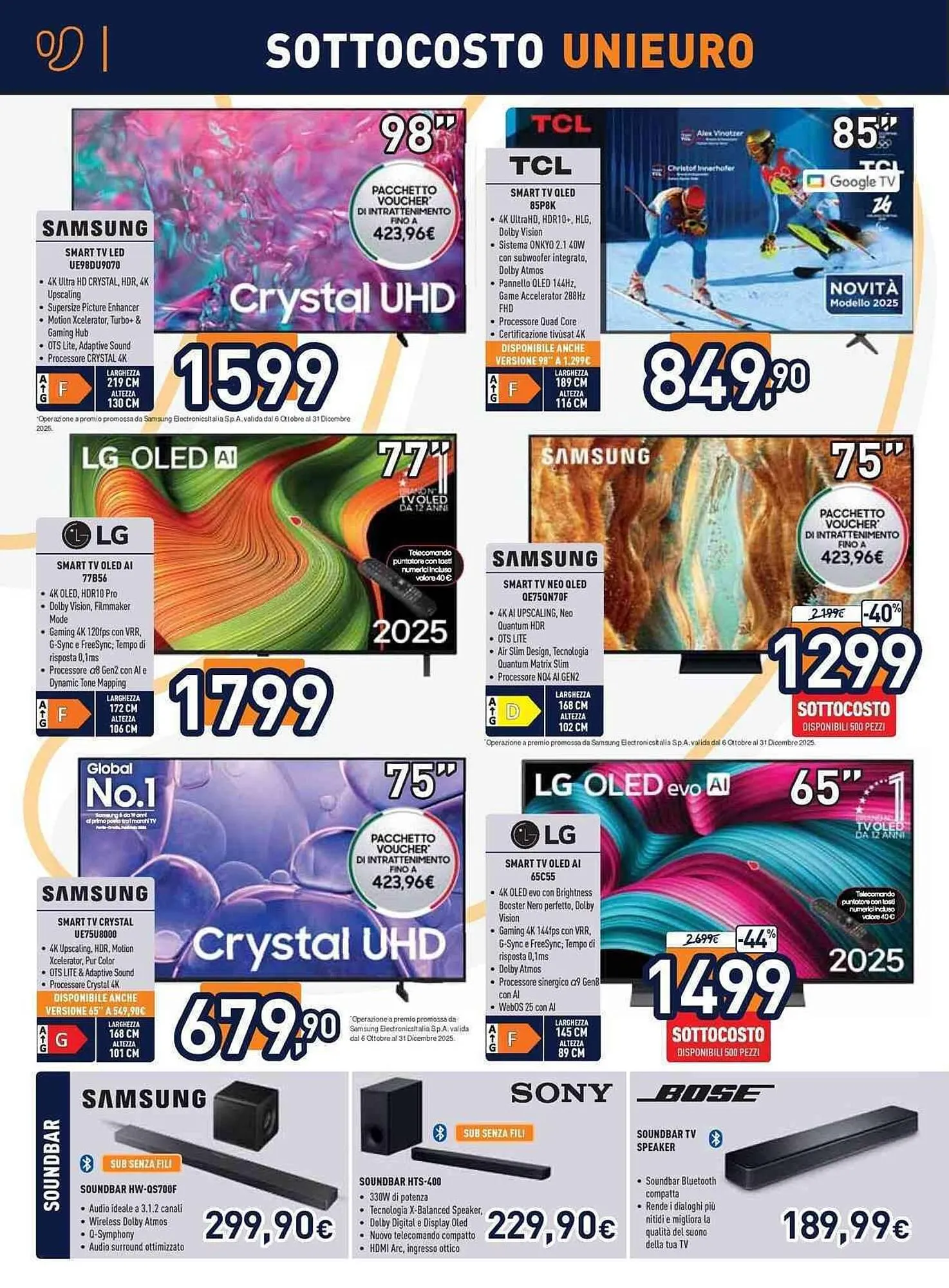 Volantino Unieuro da 5 dicembre a 14 dicembre di 2025 - Pagina del volantino 2