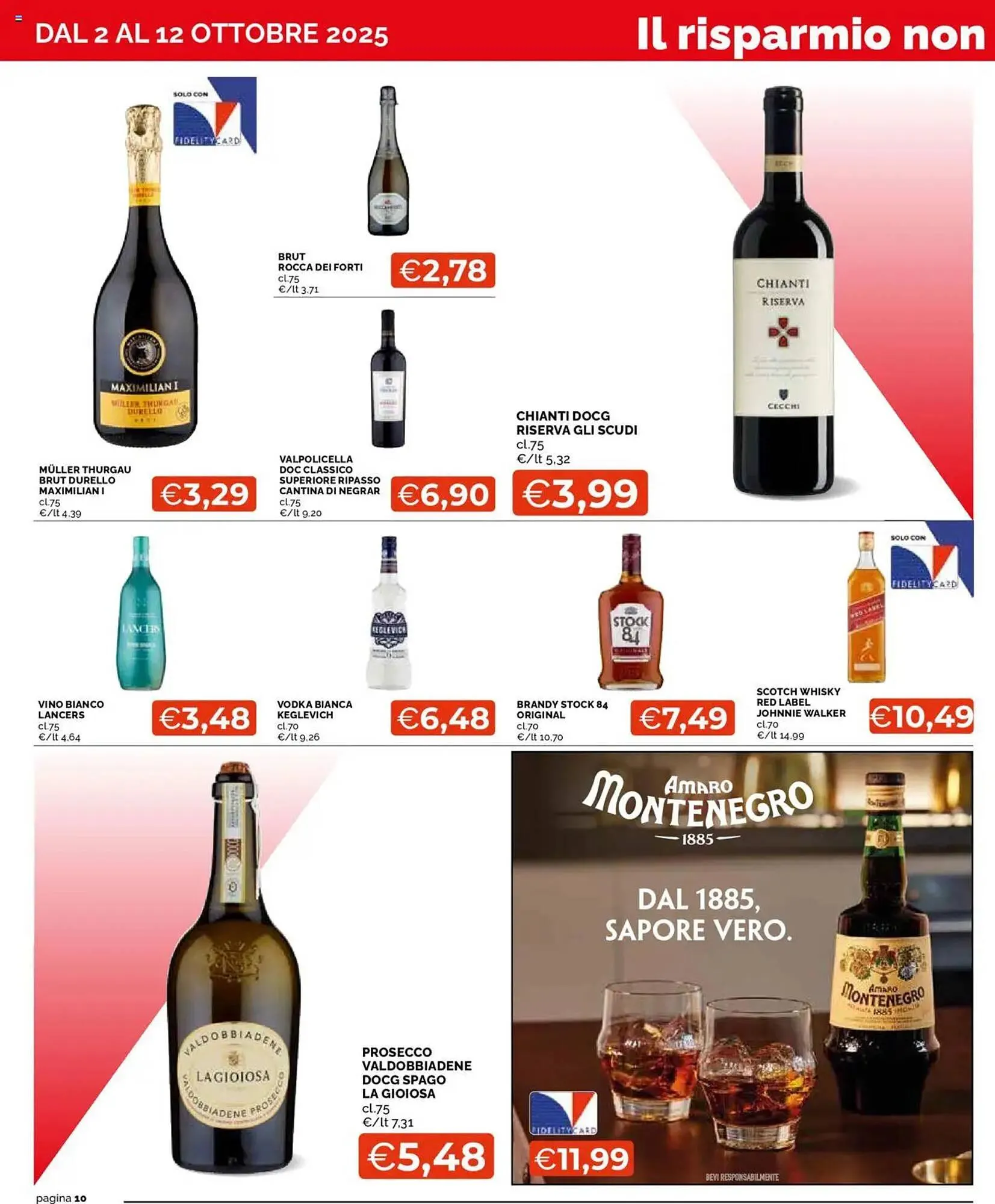 Volantino Mercatò da 2 ottobre a 12 ottobre di 2025 - Pagina del volantino 10