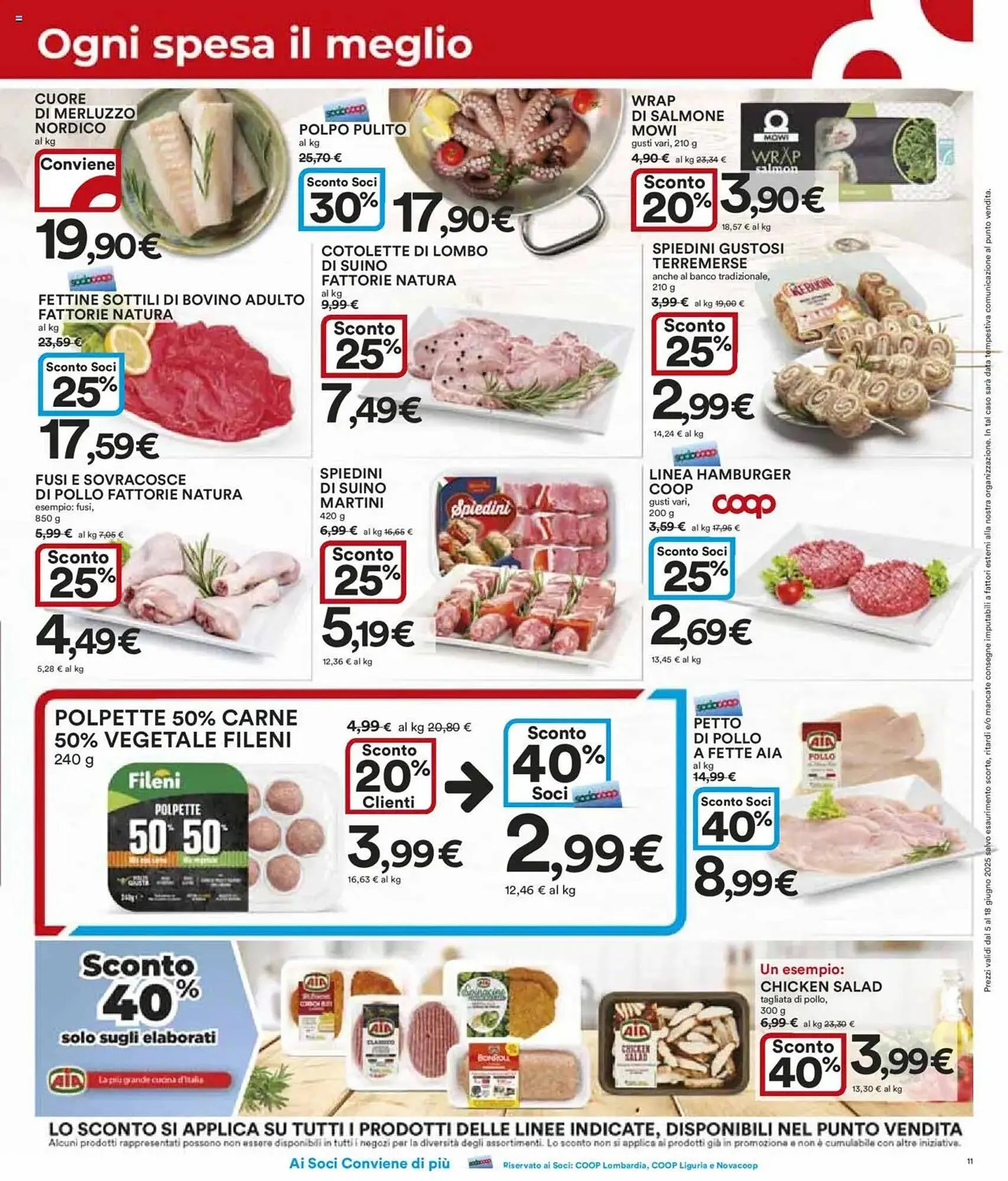 Volantino Ipercoop da 5 giugno a 18 giugno di 2025 - Pagina del volantino 11