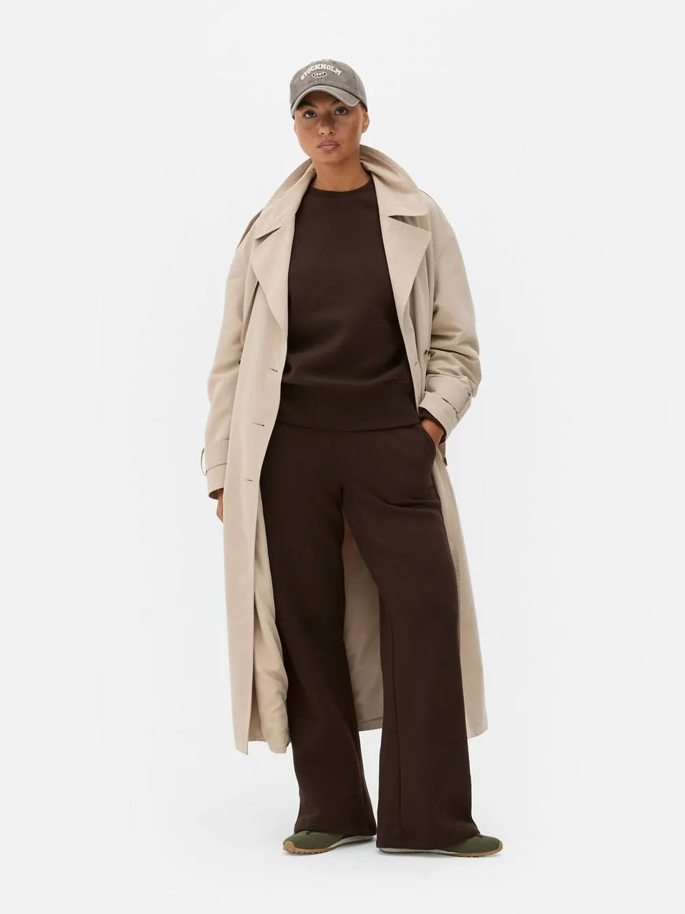 Pantaloni da tuta a gamba dritta basic