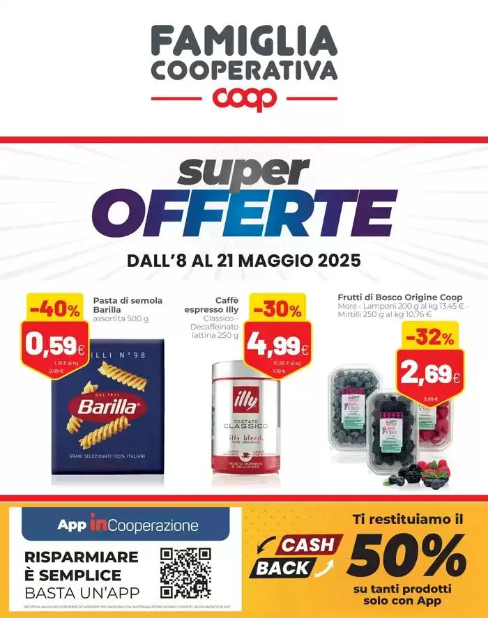 Super offerte da 8 maggio a 21 maggio di 2025 - Pagina del volantino 1