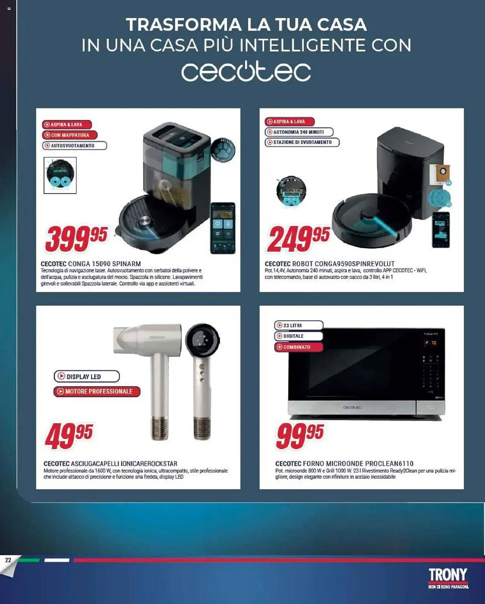 Volantino Trony da 17 ottobre a 29 ottobre di 2025 - Pagina del volantino 22