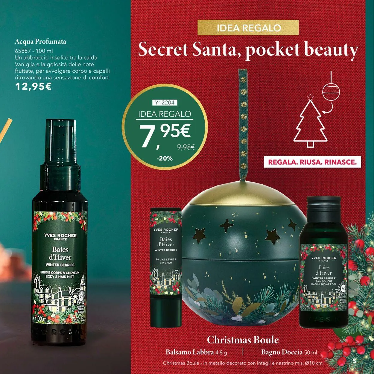 Yves Rocher Volantino attuale da 17 ottobre a 23 dicembre di 2025 - Pagina del volantino 5