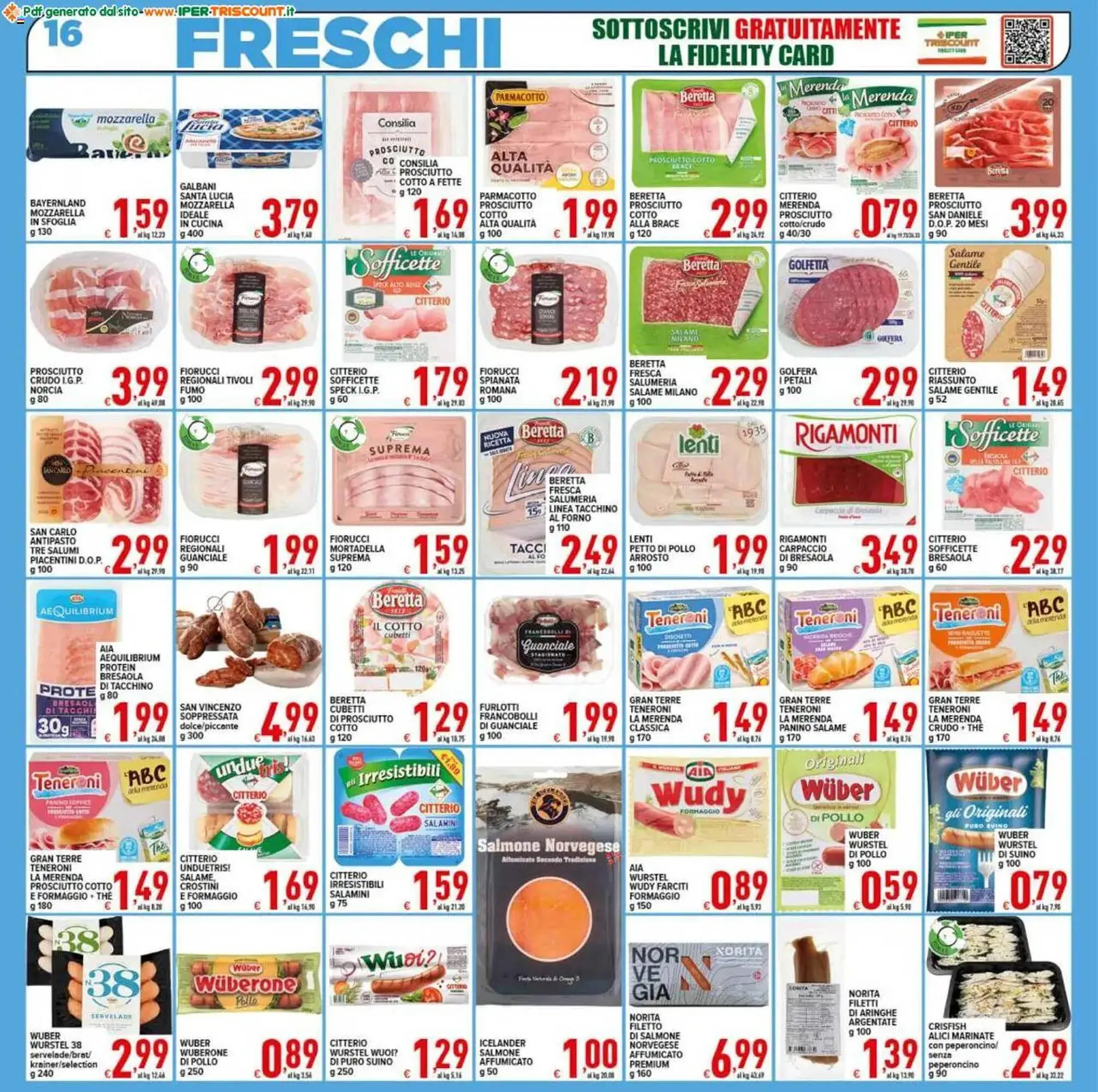 Volantino Iper Triscount da 26 settembre a 7 ottobre di 2025 - Pagina del volantino 16