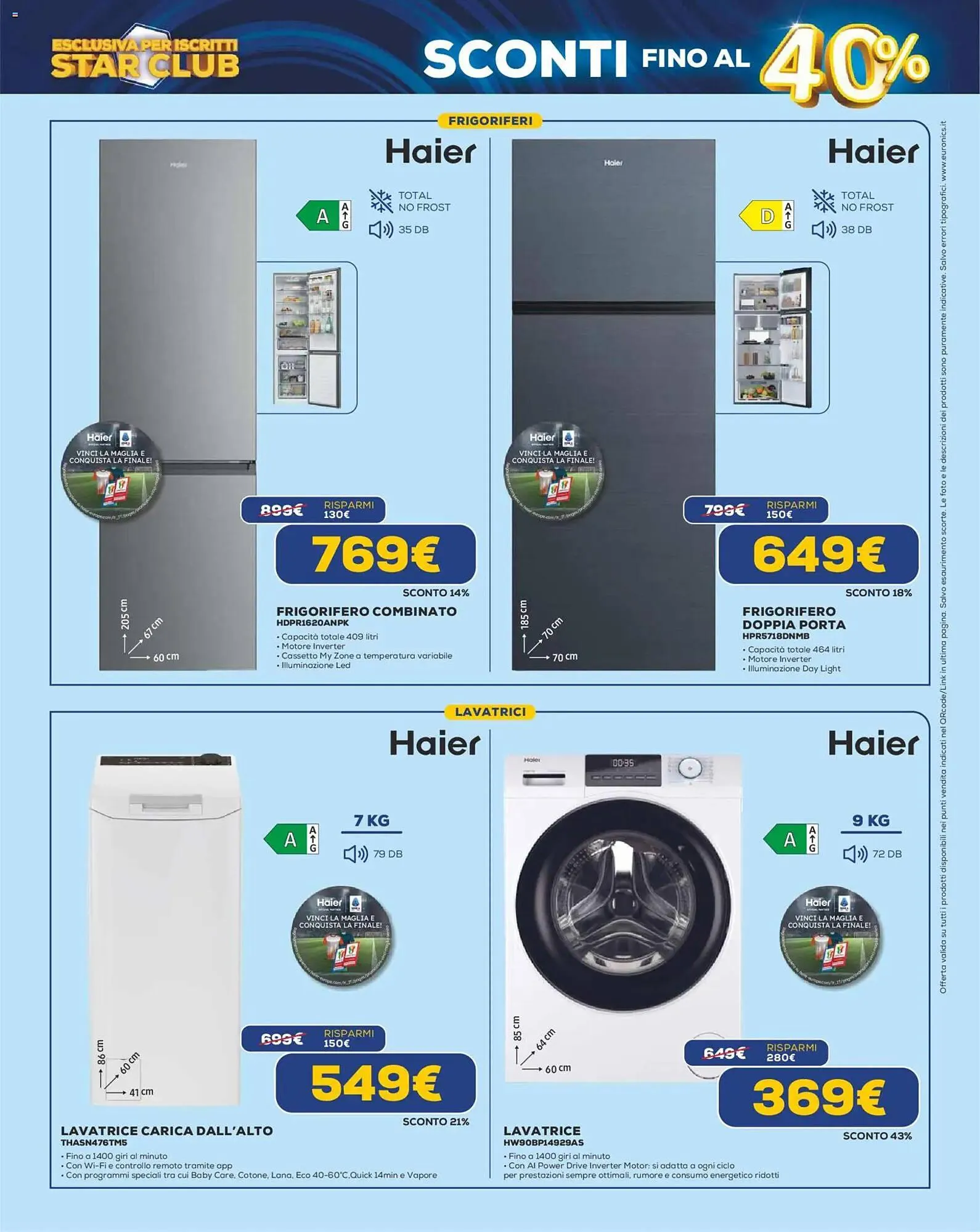 Volantino Euronics da 23 aprile a 7 maggio di 2026 - Pagina del volantino 9