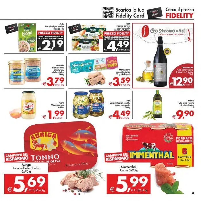 Campioni del risparmio! da 3 settembre a 12 settembre di 2024 - Pagina del volantino 3