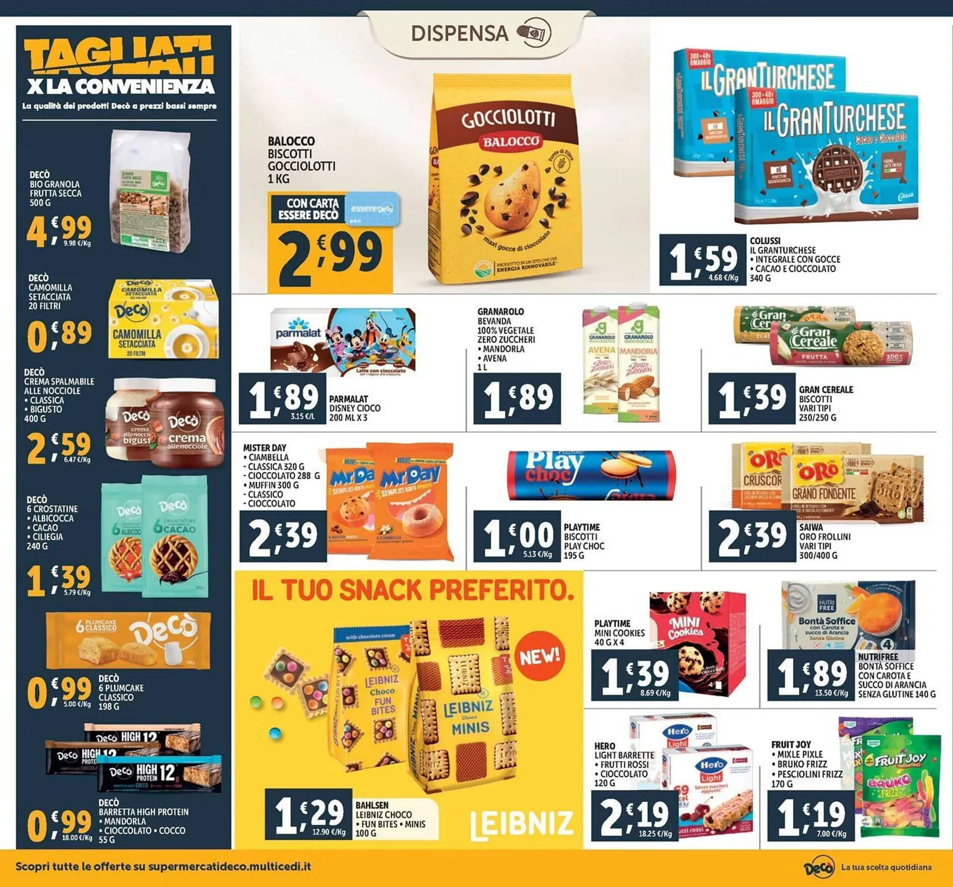 Volantino Deco Market da 29 luglio a 7 agosto di 2025 - Pagina del volantino 12