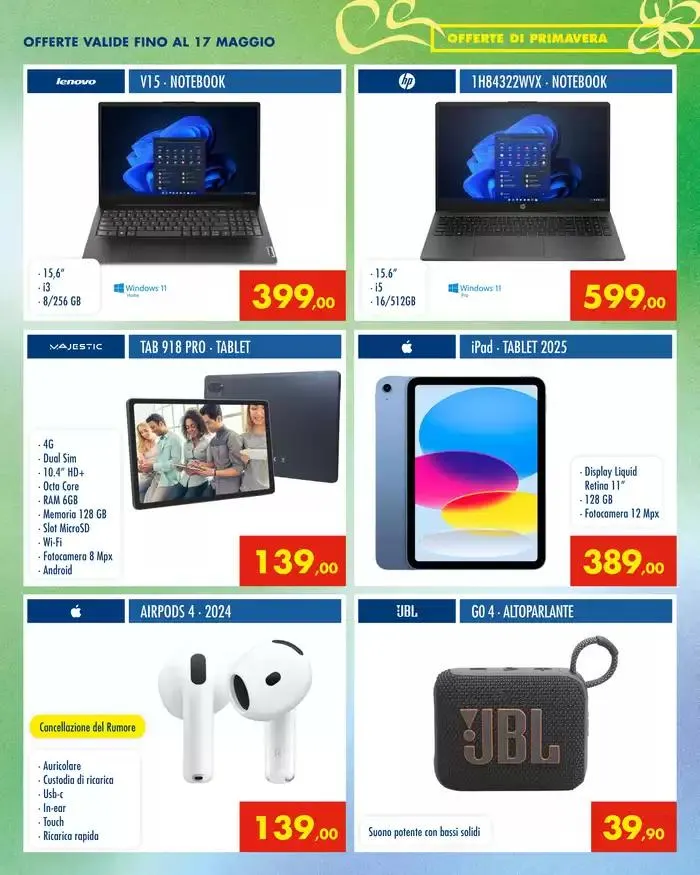 Offerte di primavera da 25 aprile a 17 maggio di 2025 - Pagina del volantino 3