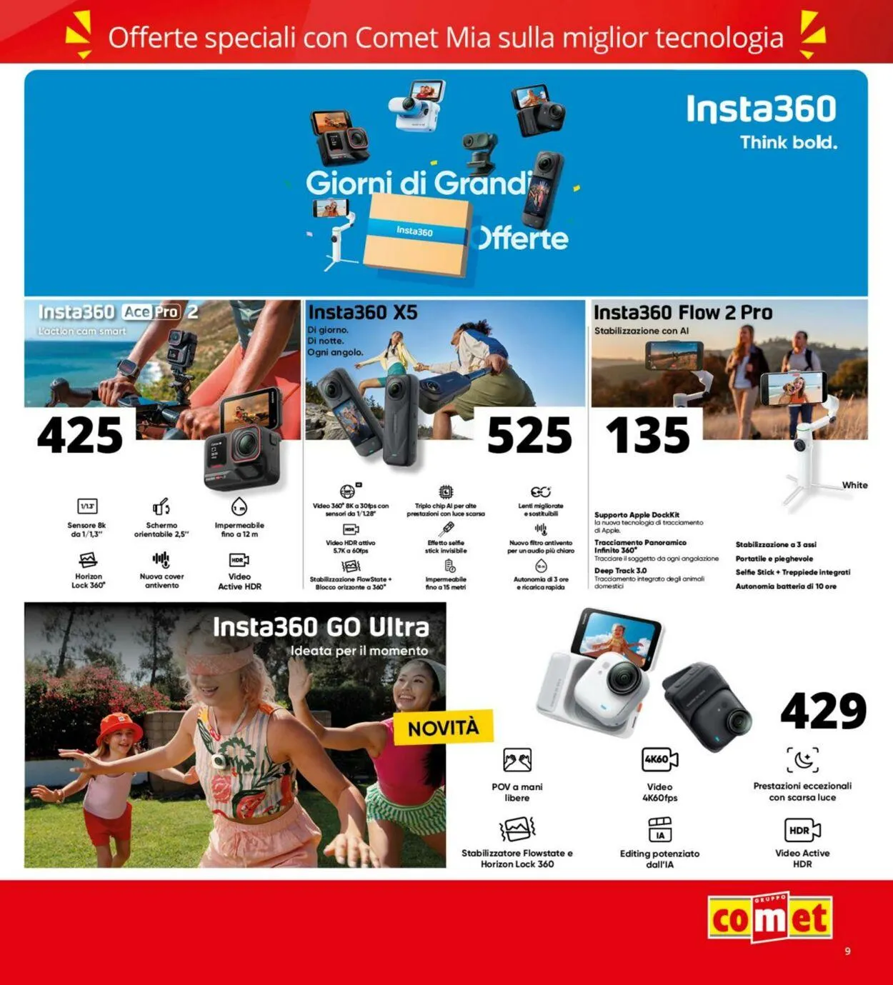 Comet Volantino attuale da 9 ottobre a 22 ottobre di 2025 - Pagina del volantino 9