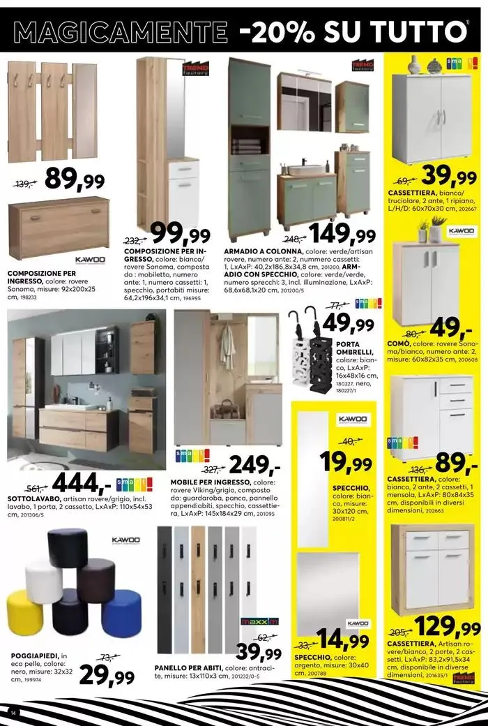 Dipo Su tutto -20% da 22 aprile a 4 maggio di 2025 - Pagina del volantino 14