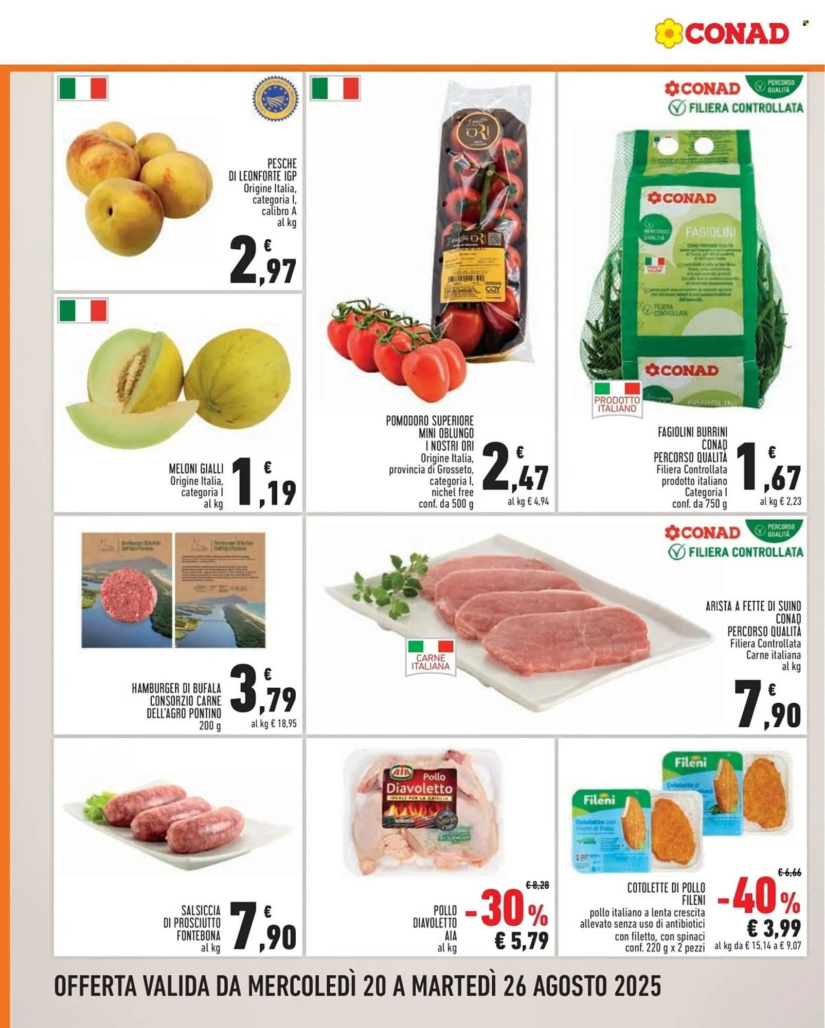 Volantino Conad da 20 agosto a 26 agosto di 2025 - Pagina del volantino 2
