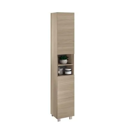 Mobile bagno colonna a terra Chloe 30x181x34 cm olmo rousseau