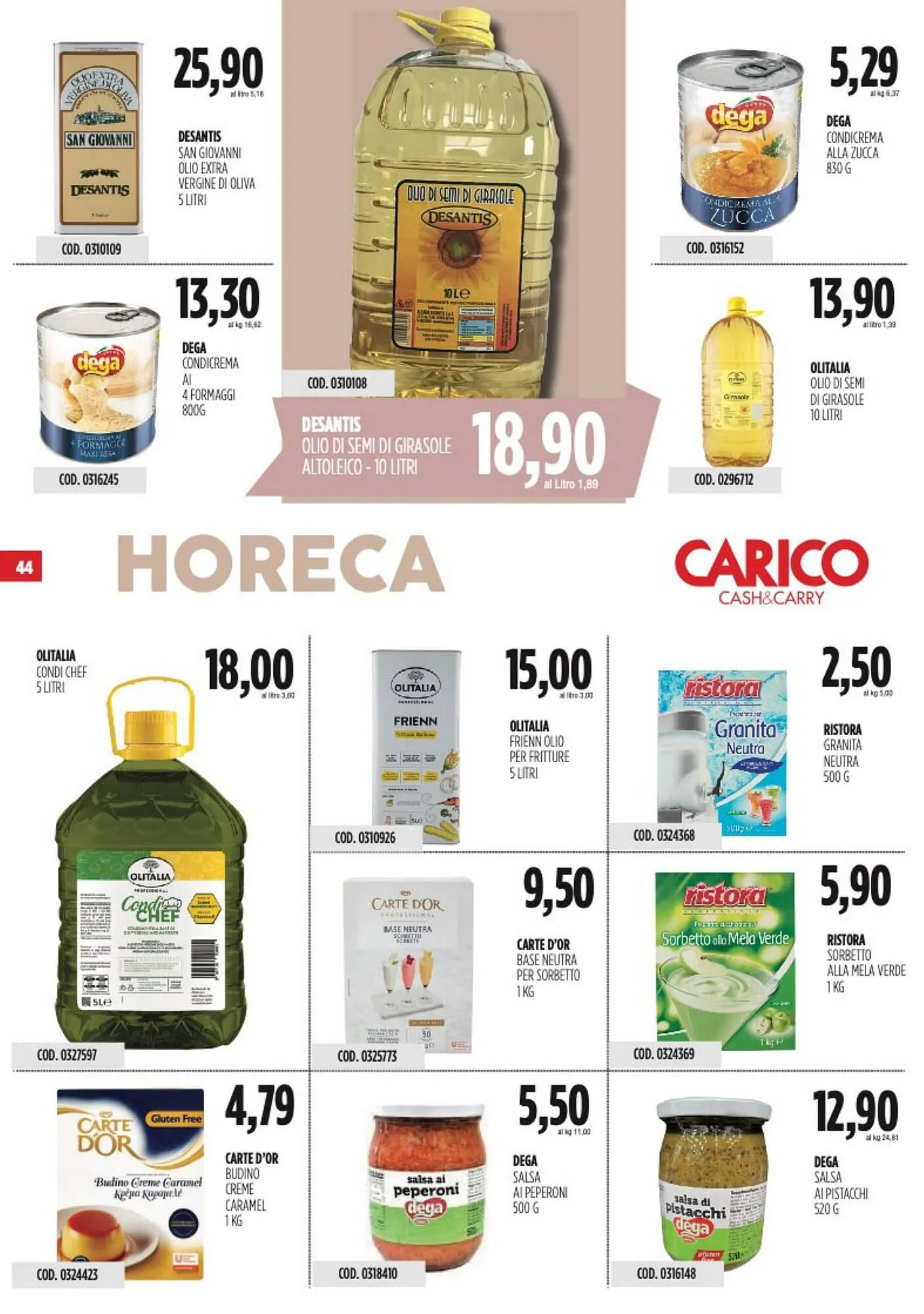 Volantino Carico Cash & Carry da 5 giugno a 18 giugno di 2025 - Pagina del volantino 44