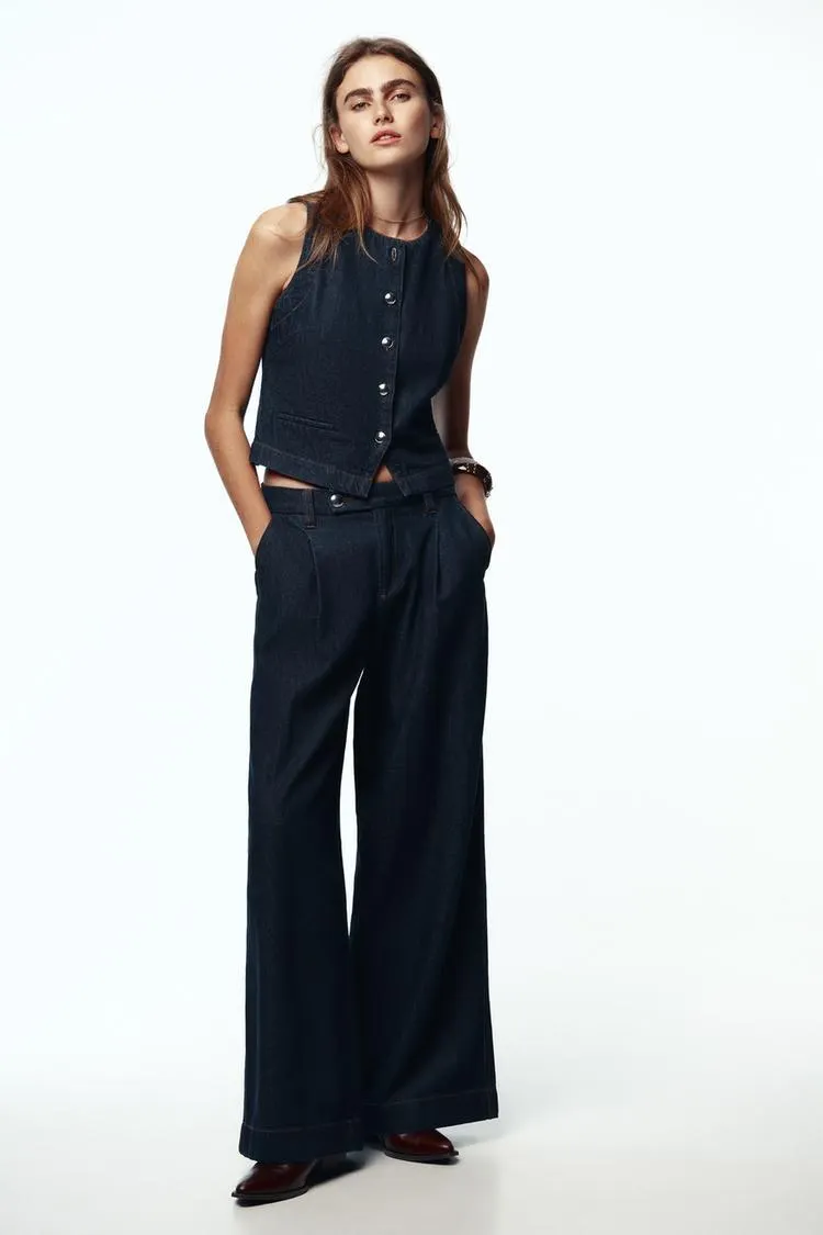 JEANS Z1975 WIDE LEG VITA MEDIA