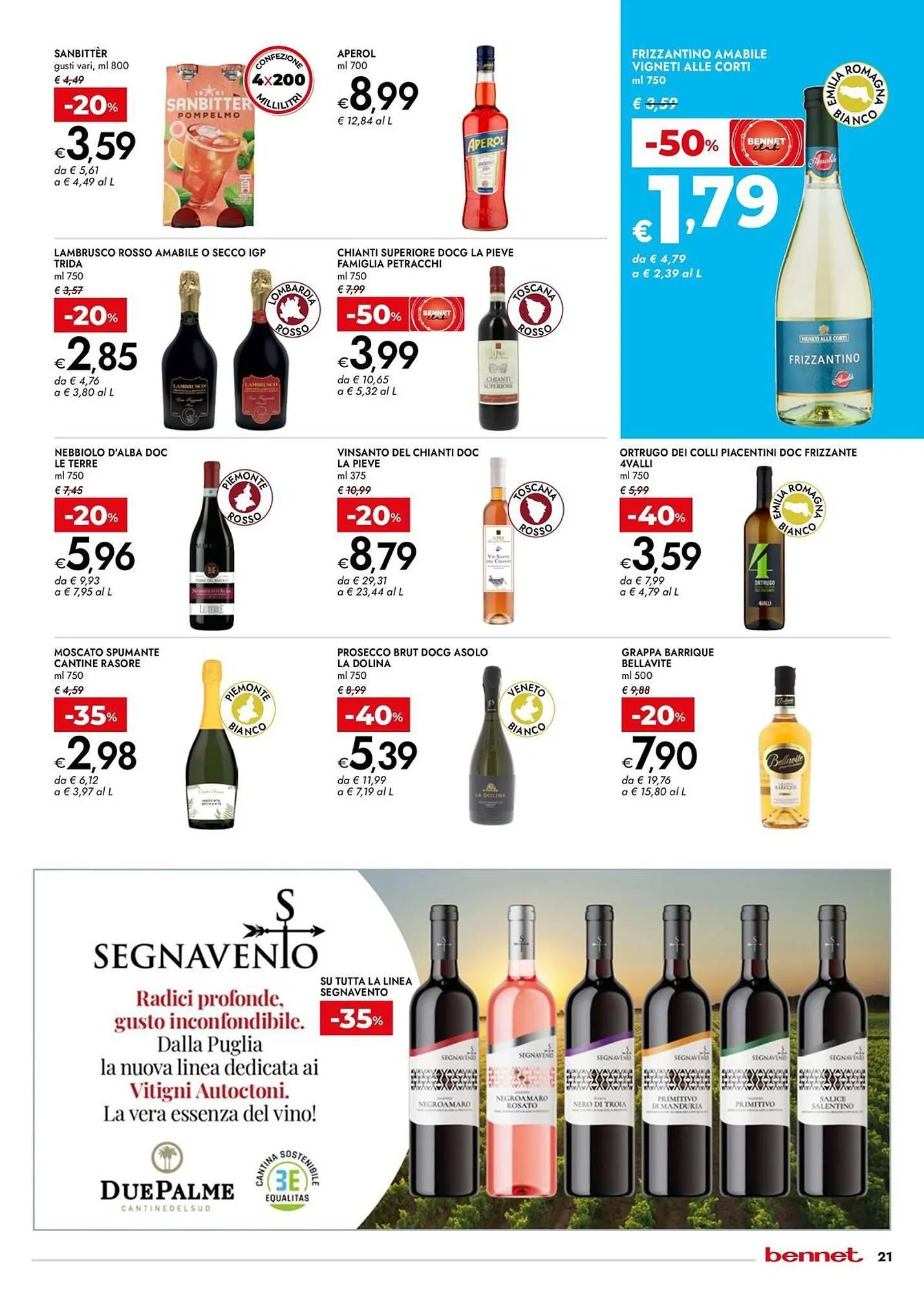 Volantino Bennet da 7 aprile a 21 aprile di 2025 - Pagina del volantino 21
