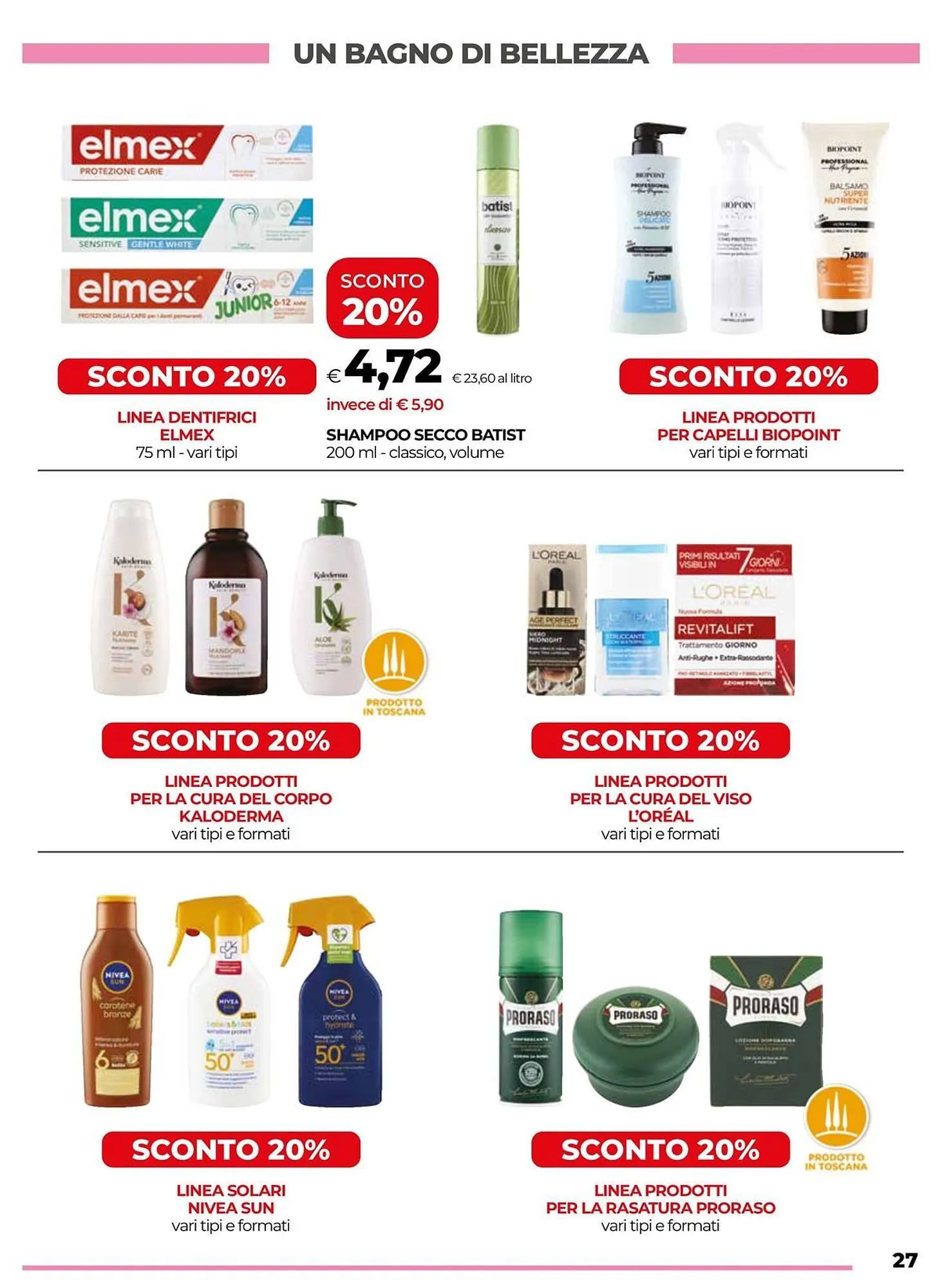 Volantino Unicoop da 5 giugno a 18 giugno di 2025 - Pagina del volantino 27